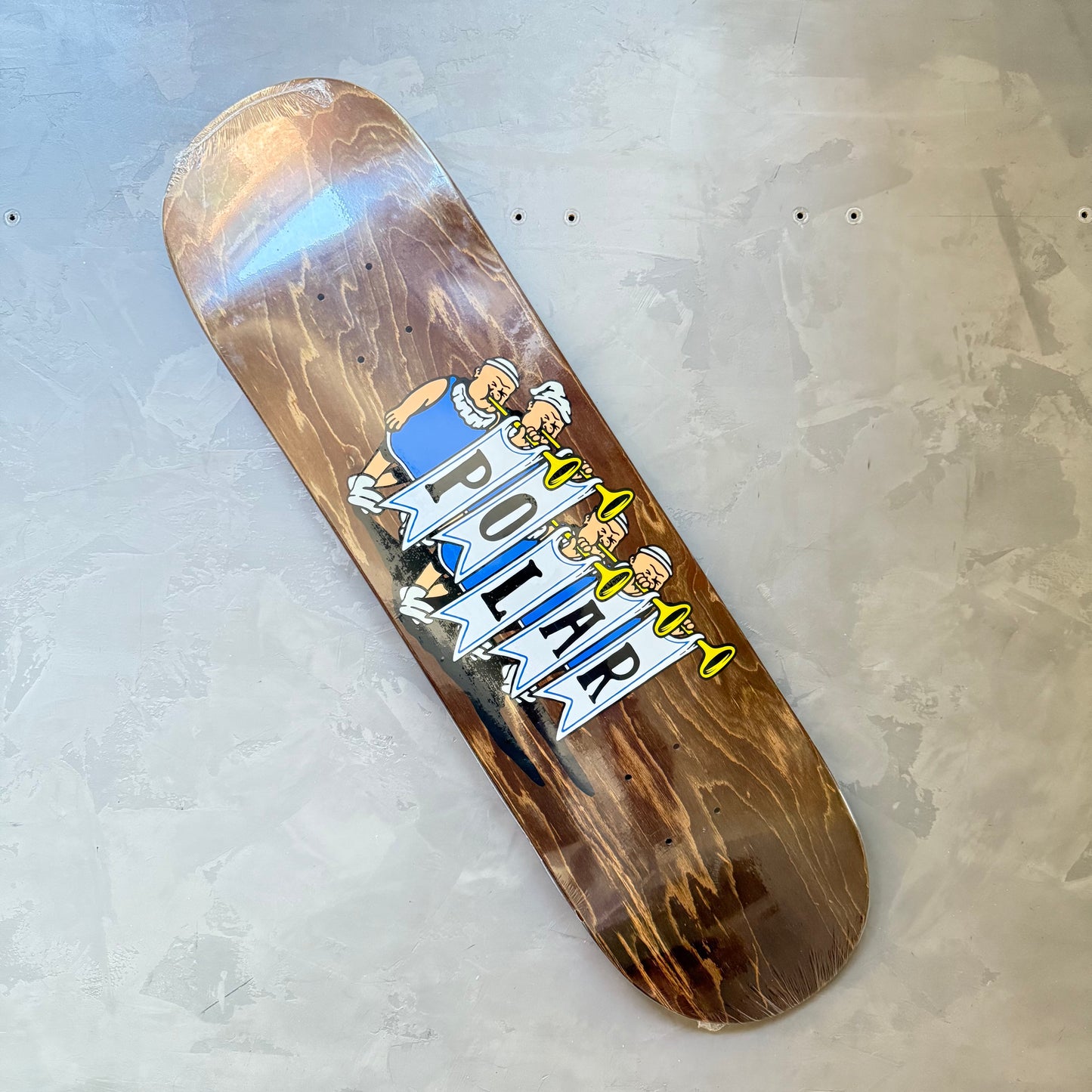 Polar Skate Co Team Model Trumpets Deck (GRIP INCLUDED)