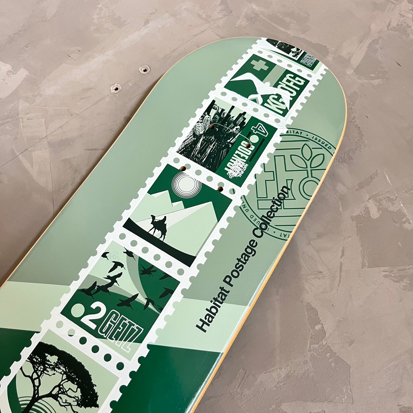 Habitat Postmark Team Logo Board(2002)