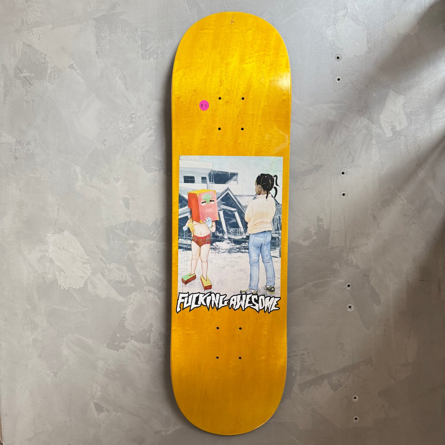 Fucking Awesome Jason Dill Son Of A Conman Deck (GRIP INCLUDED)