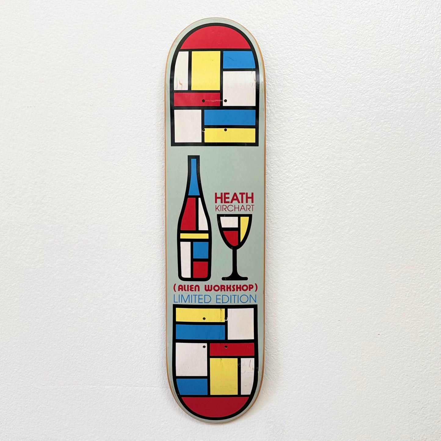 2002 ALIEN WORKSHOP HEATH KIRCHART MONDERIAN BOARD