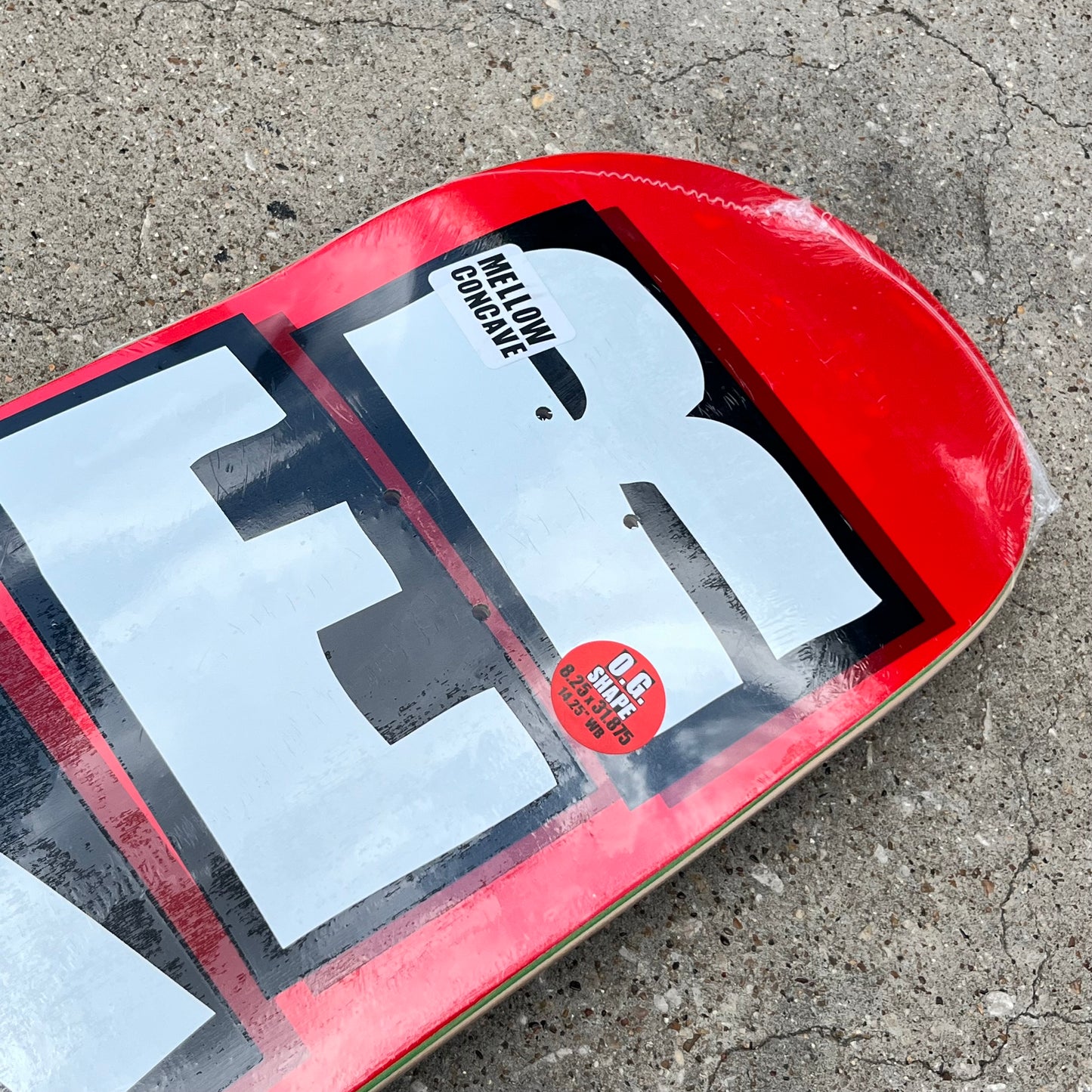 Baker Skateboards Brand Logo Deck (GRIP INCLUDED)