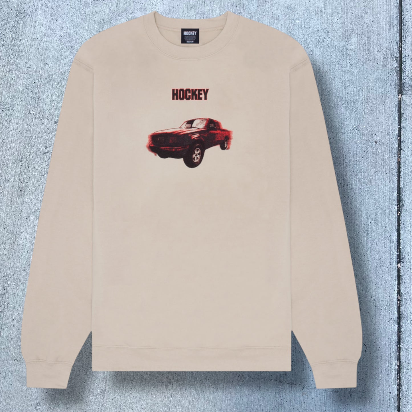 Hockey Skateboards Red Ranger Crewneck Sweatshirt
