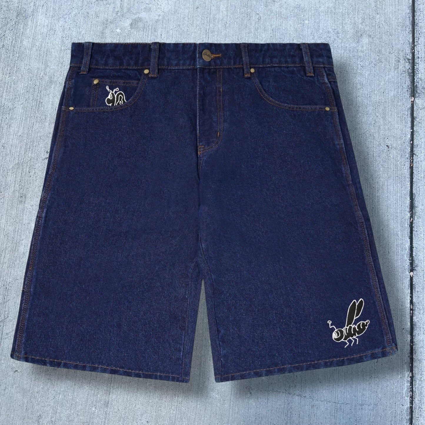 Butter Goods Critter Baggy Denim Shorts