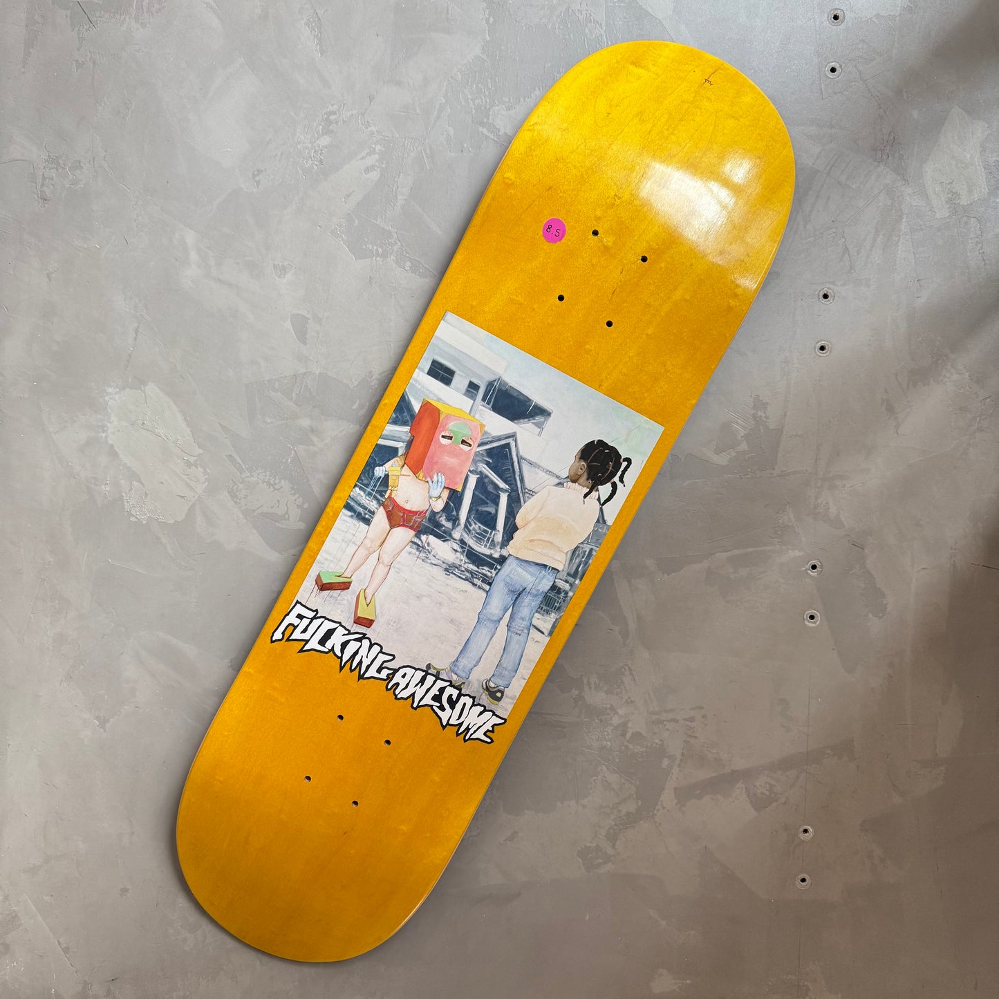 Fucking Awesome Jason Dill Son Of A Conman Deck (GRIP INCLUDED)