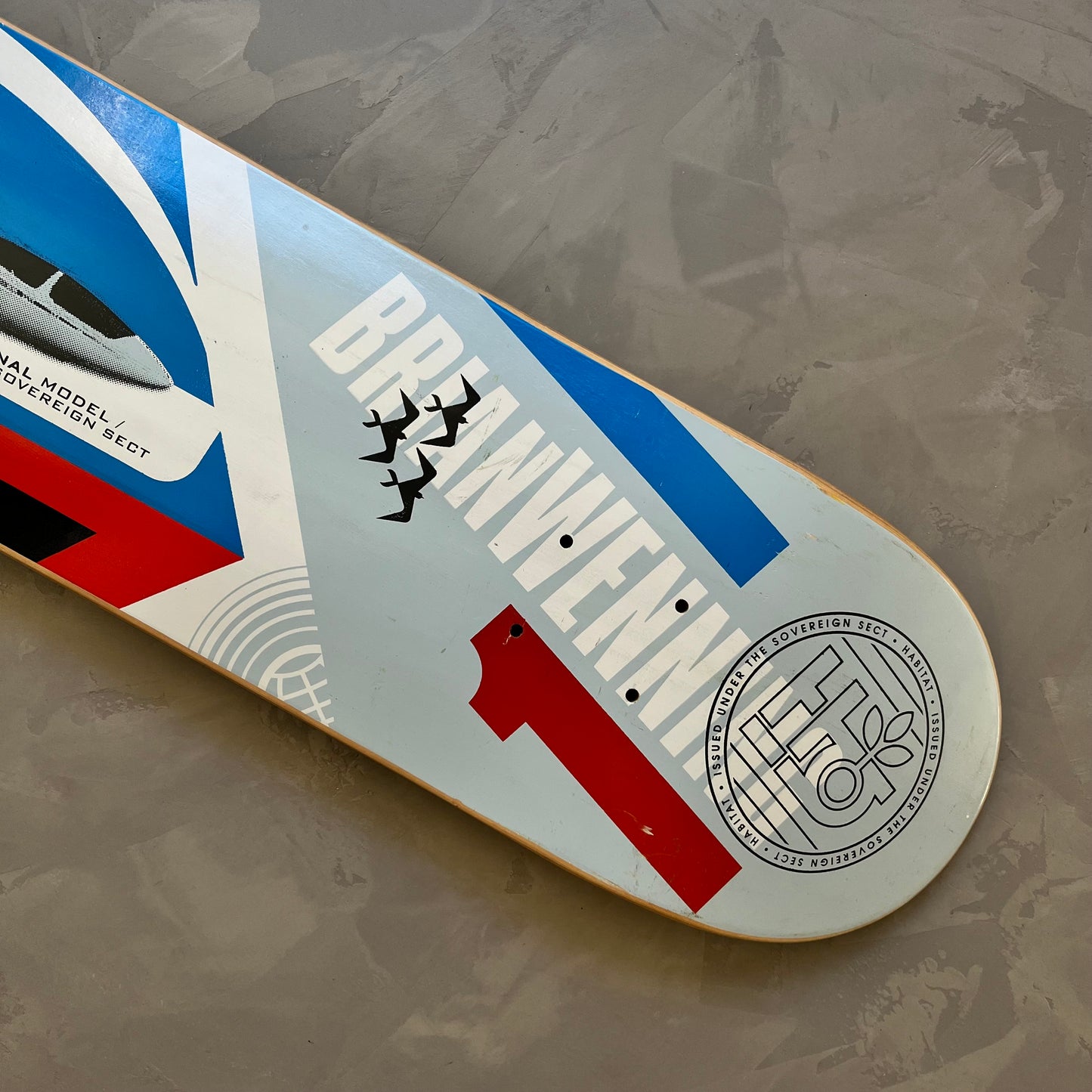 2002 Habitat Brian Wenning Glider Professional Debut Board