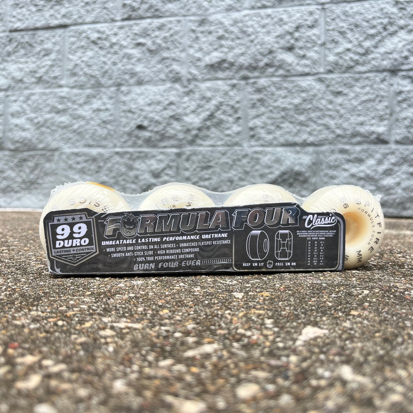 Spitfire Wheels Formula Four 99a Classics 54mm
