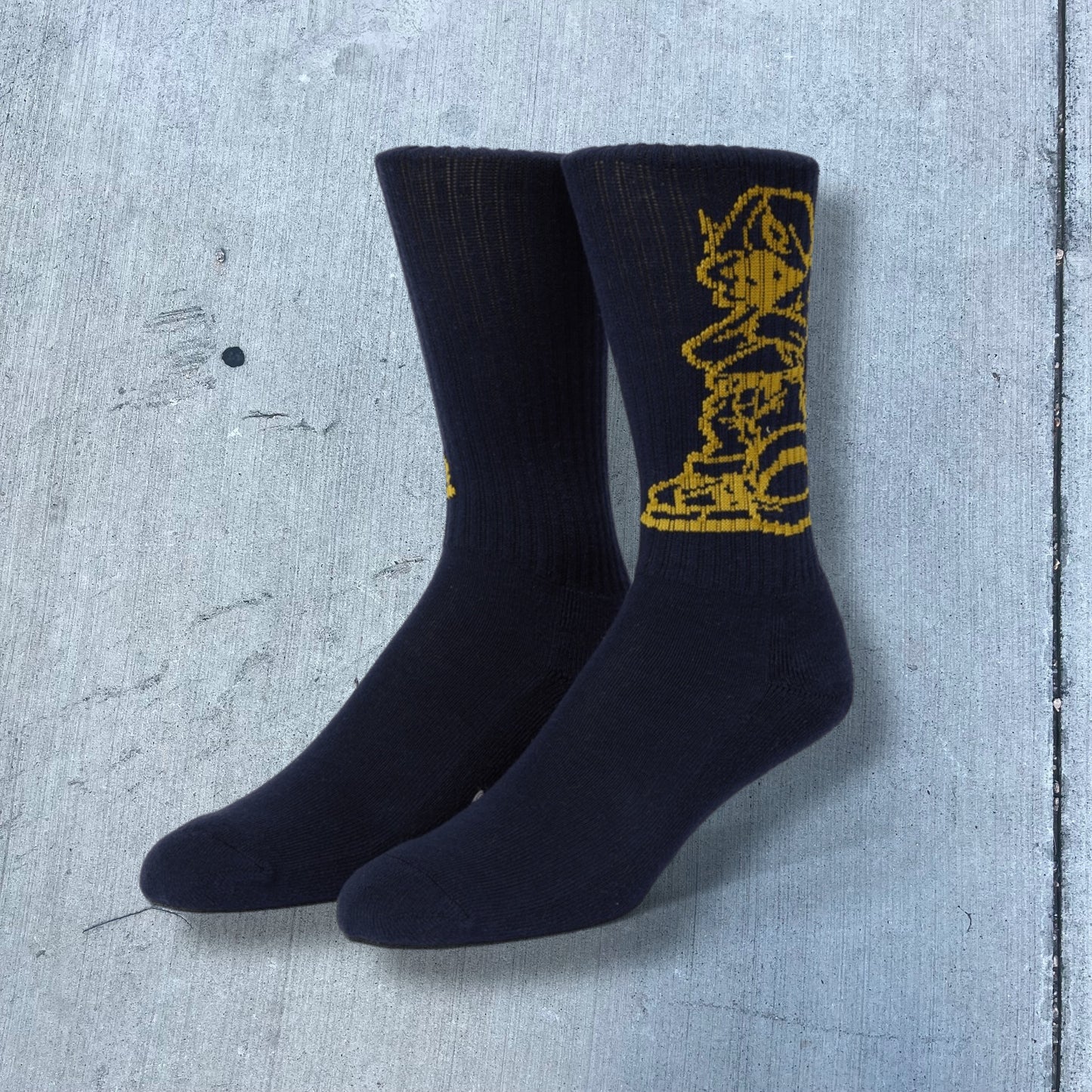 HUF Worldwide Rave Crew Sock