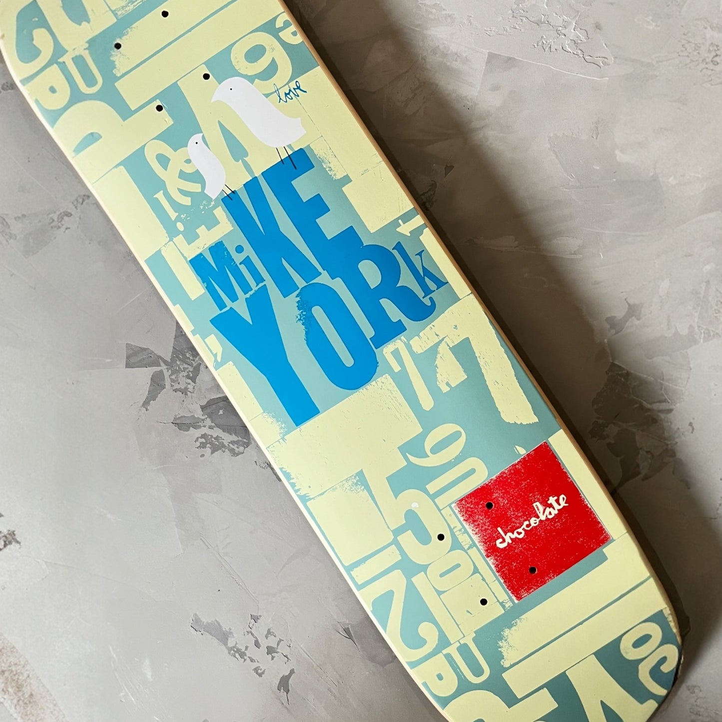 Chocolate Mike York Woodtype Series Board