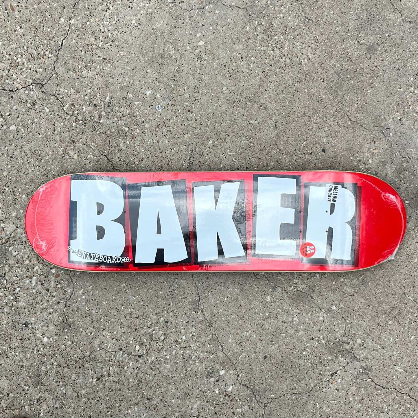 Baker Skateboards Brand Logo Deck (GRIP INCLUDED)