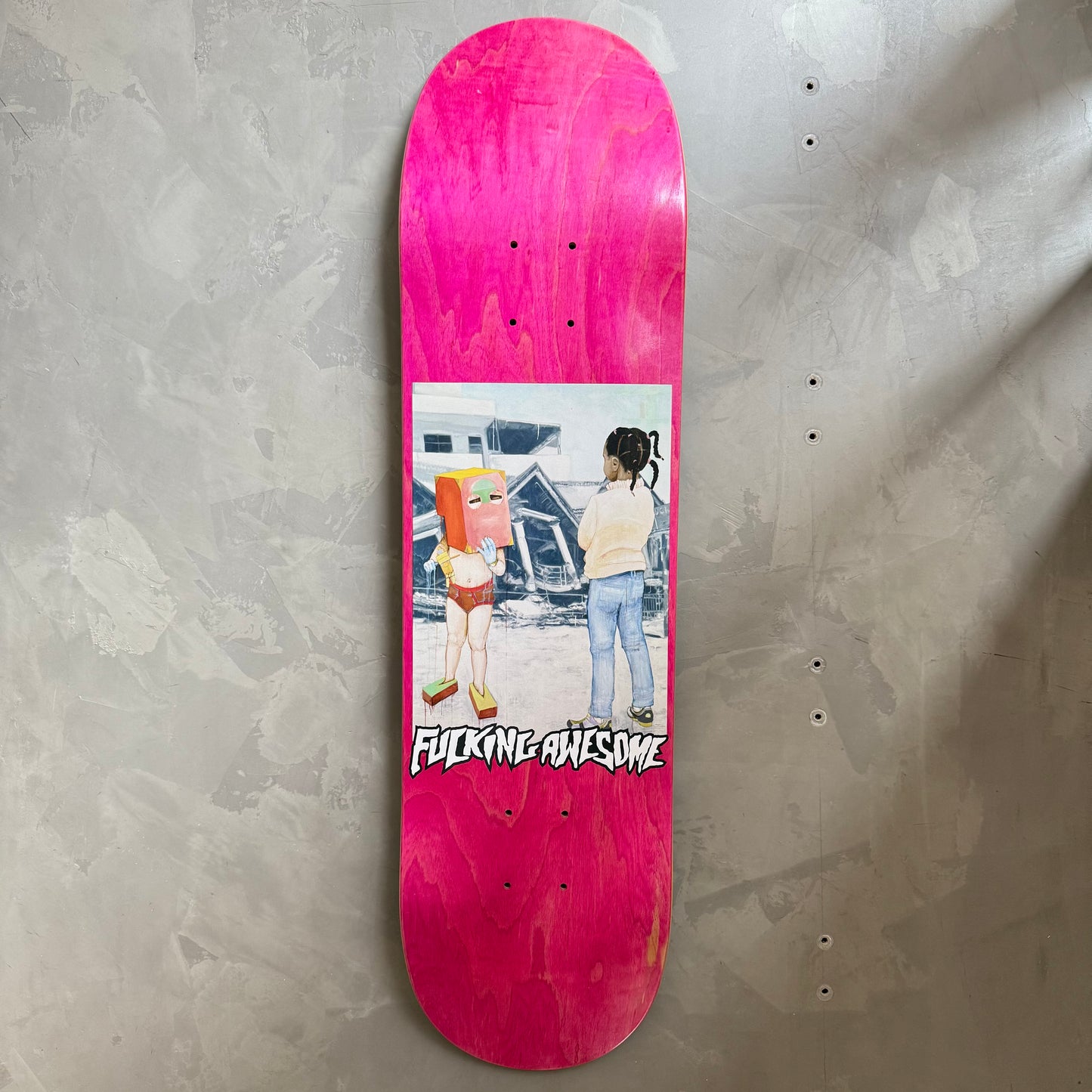 Fucking Awesome Jason Dill Son Of A Conman Deck (GRIP INCLUDED)