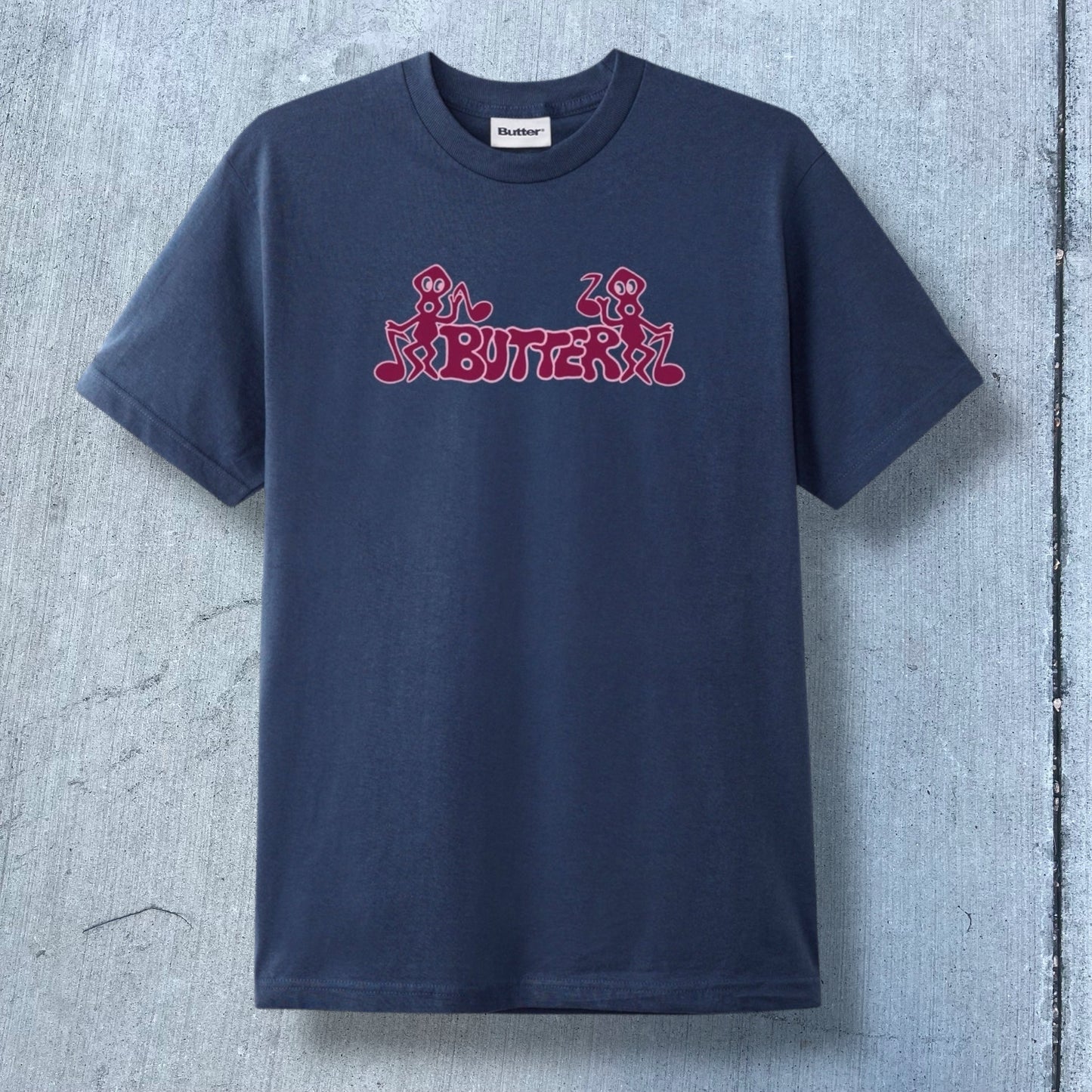 Butter Goods Notes T-Shirt (Denim)