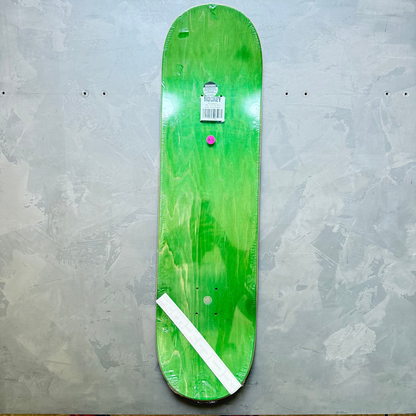 Hockey Gold Plaid Deck (GRIP INCLUDED)