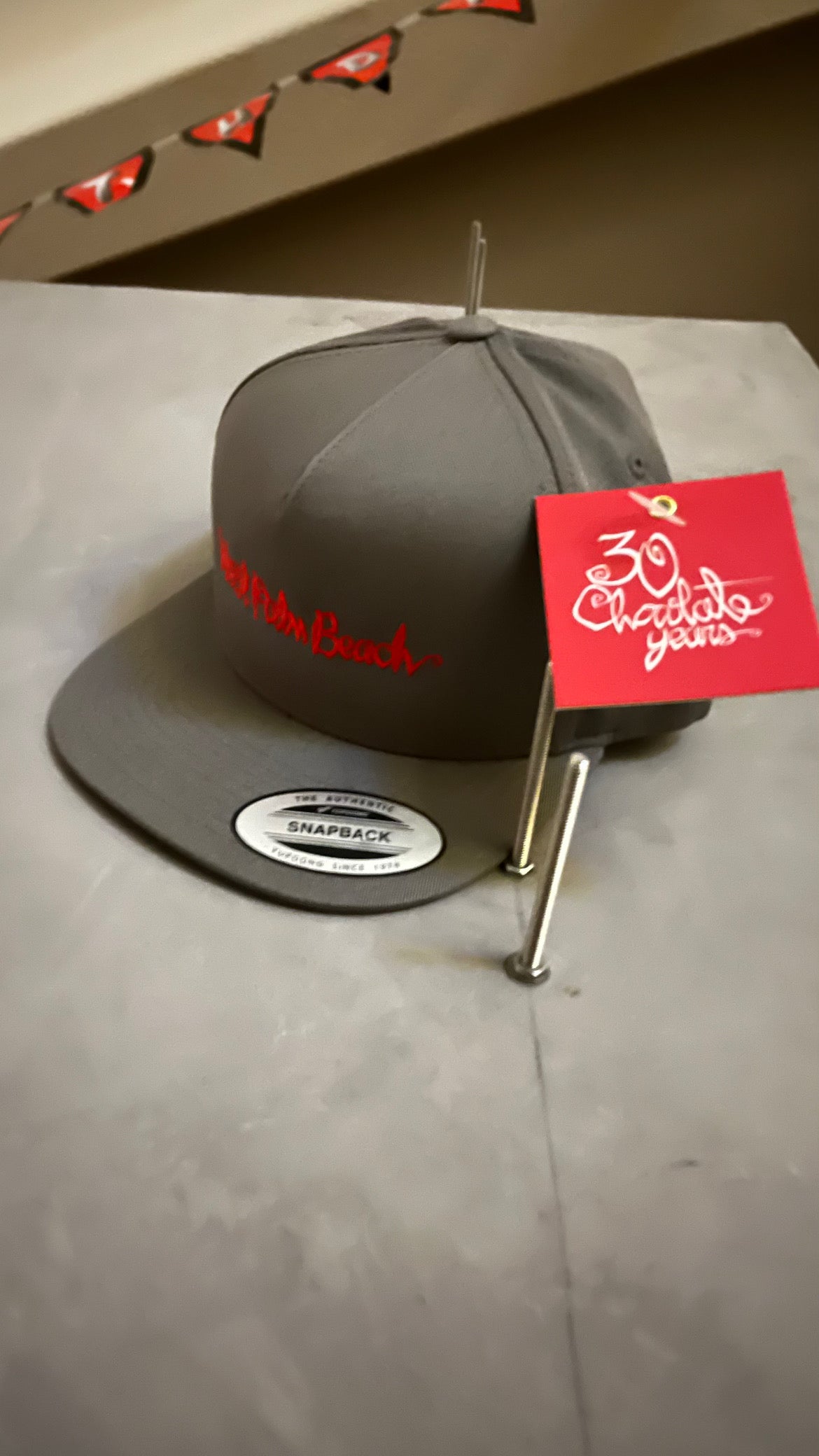 Chocolate "West Palm Beach' Snap Back Hat