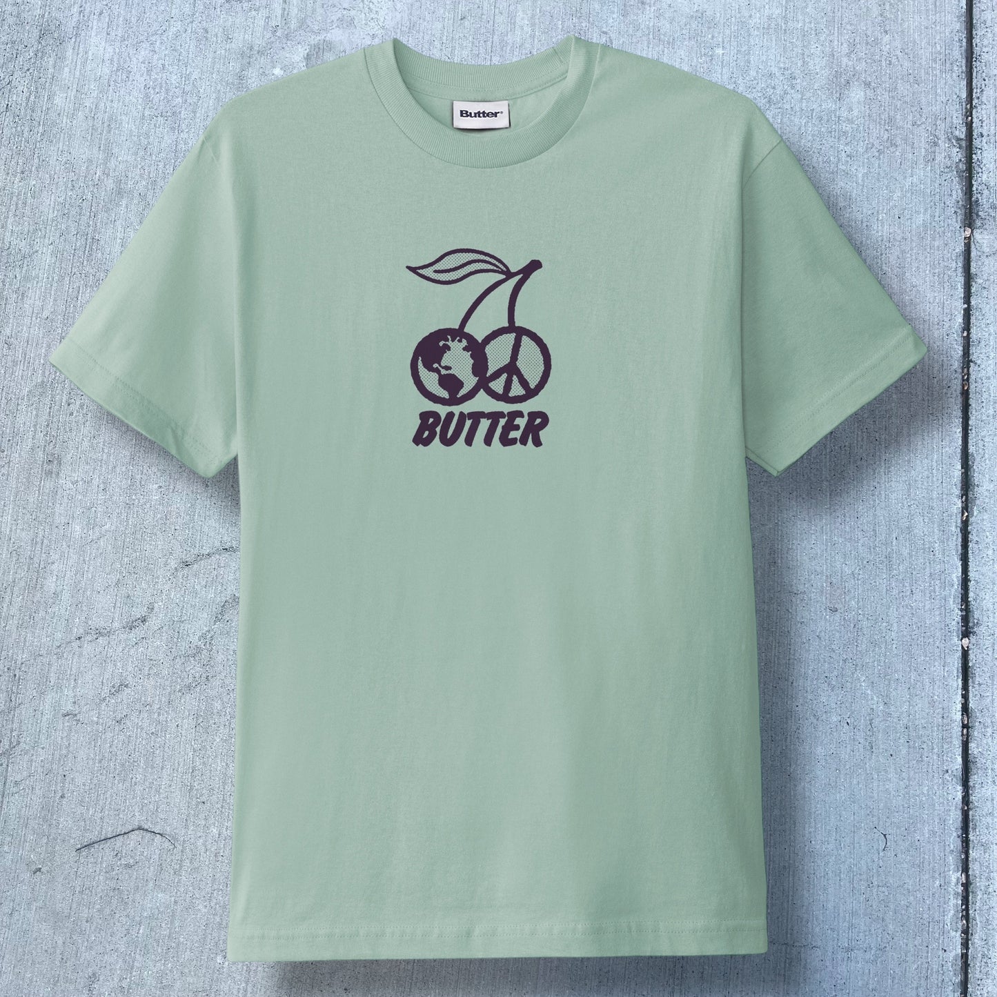 Butter Goods Cherry T-Shirt (Ice)