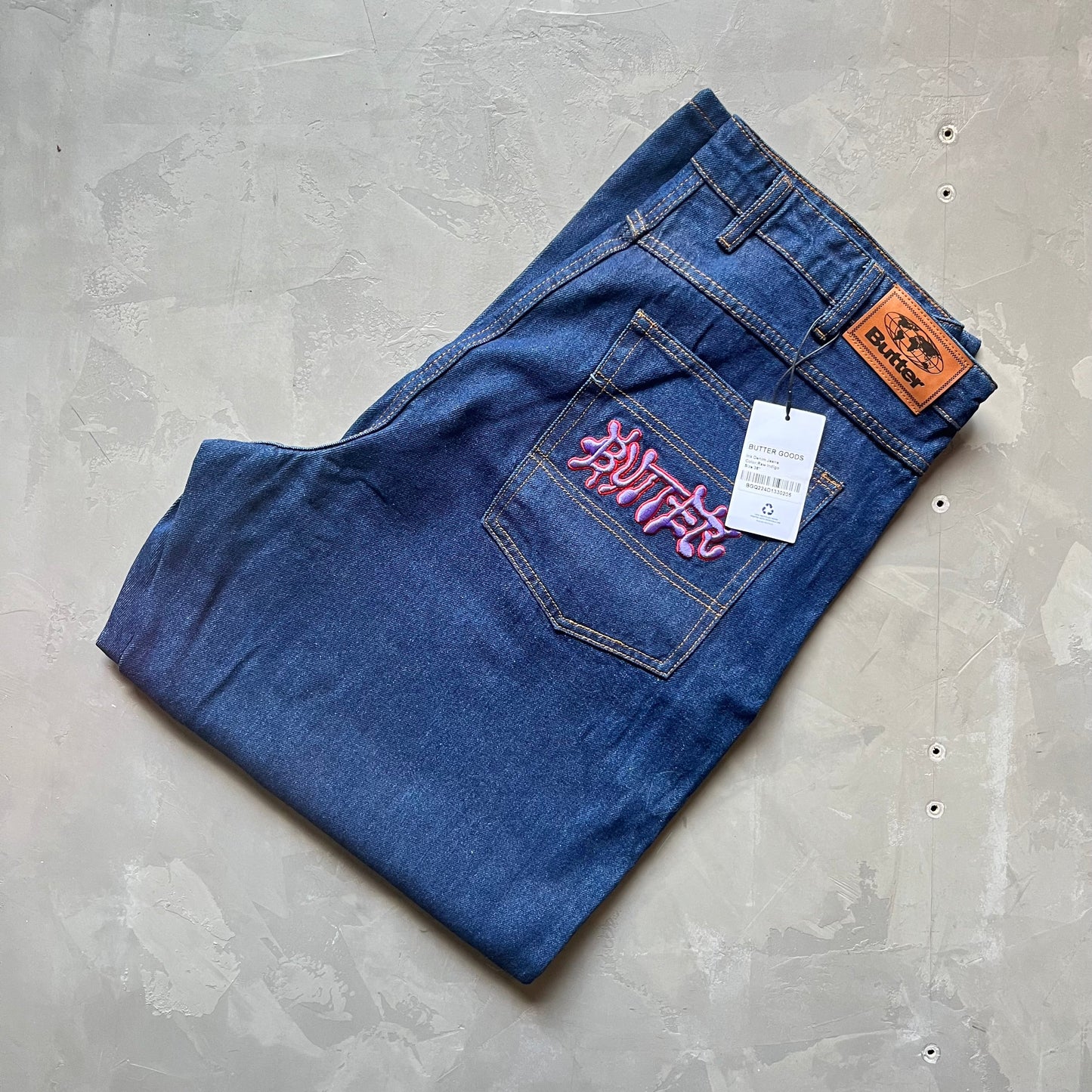 Butter Goods Ink Denim Jeans (Raw Indigo)