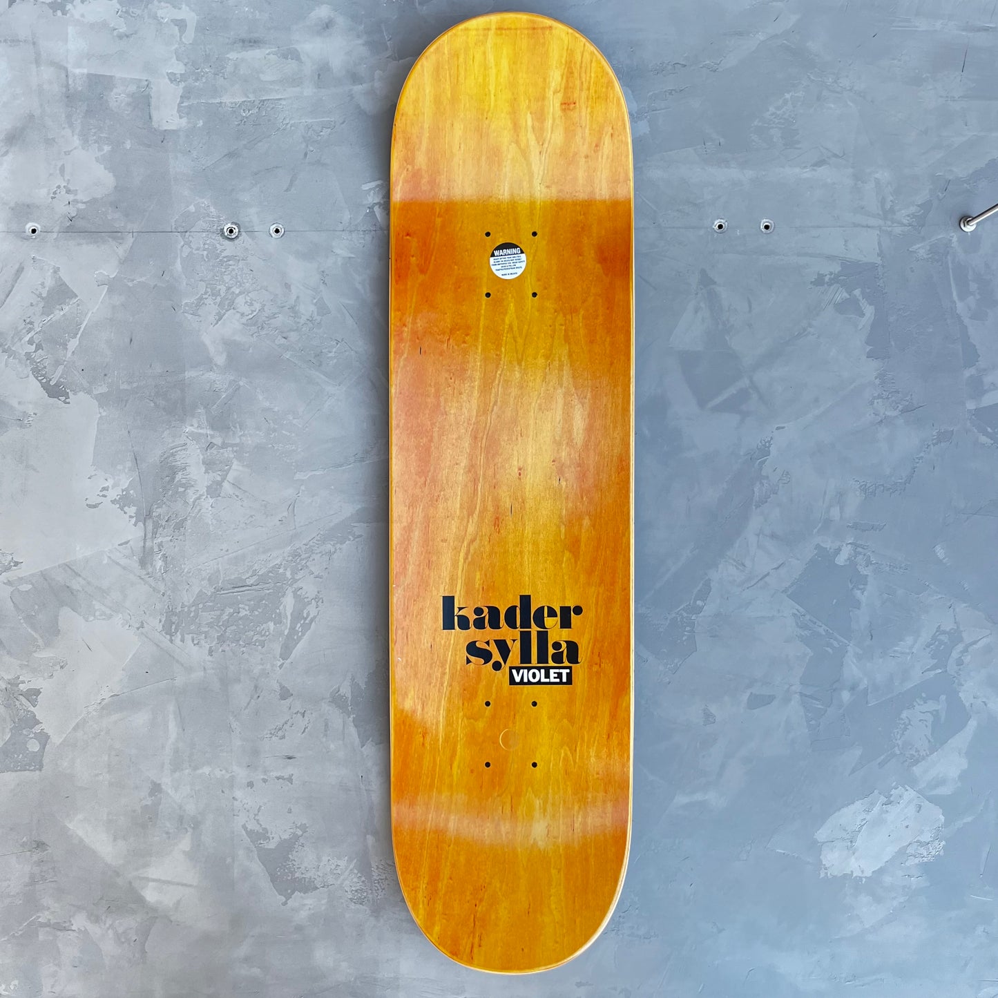 VIOLET GIRL IN KHUMAR PLAYING BASKETBALL" KADER SYLLA PRO DECK