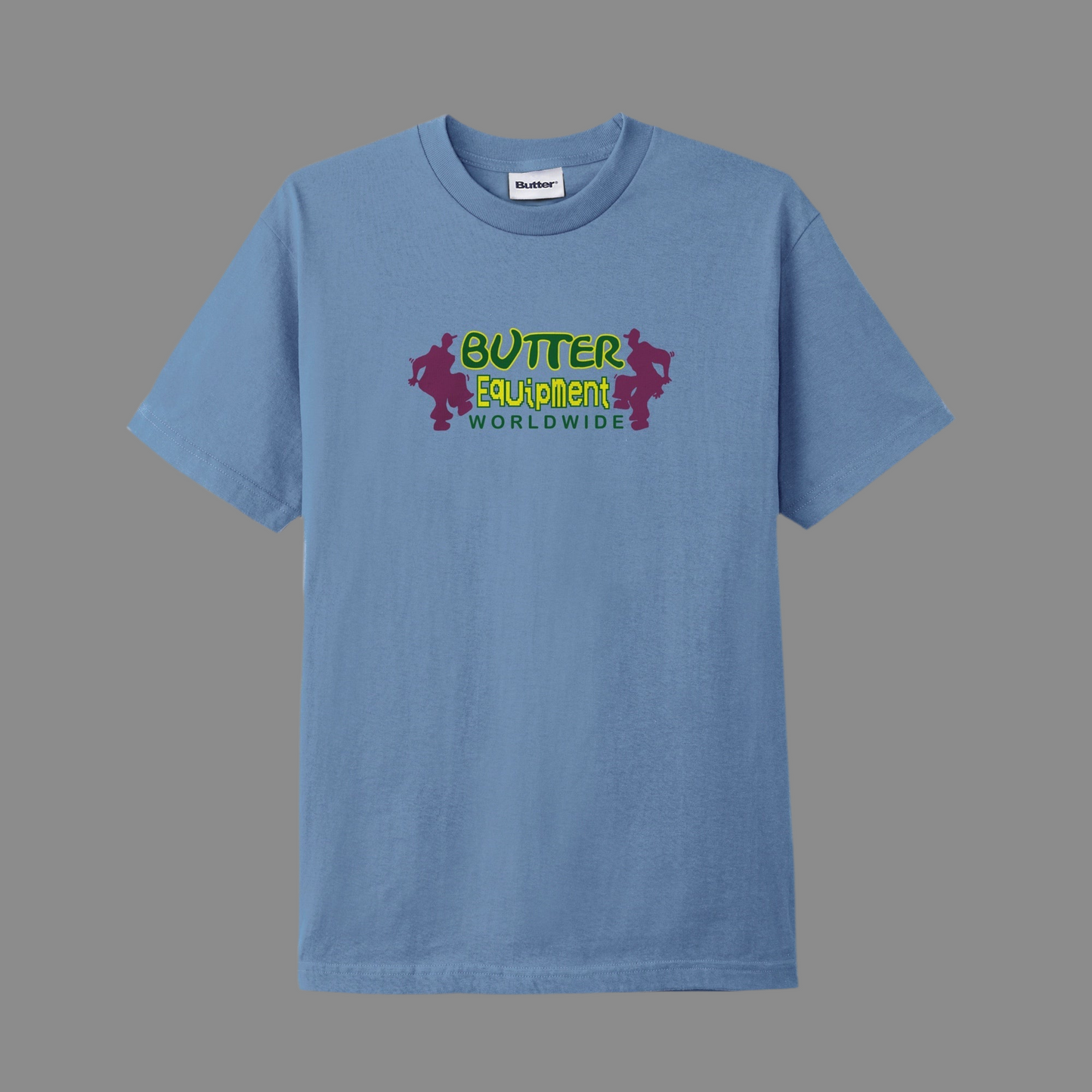 Butter Goods Breaker T-Shirt (Slate Blue)