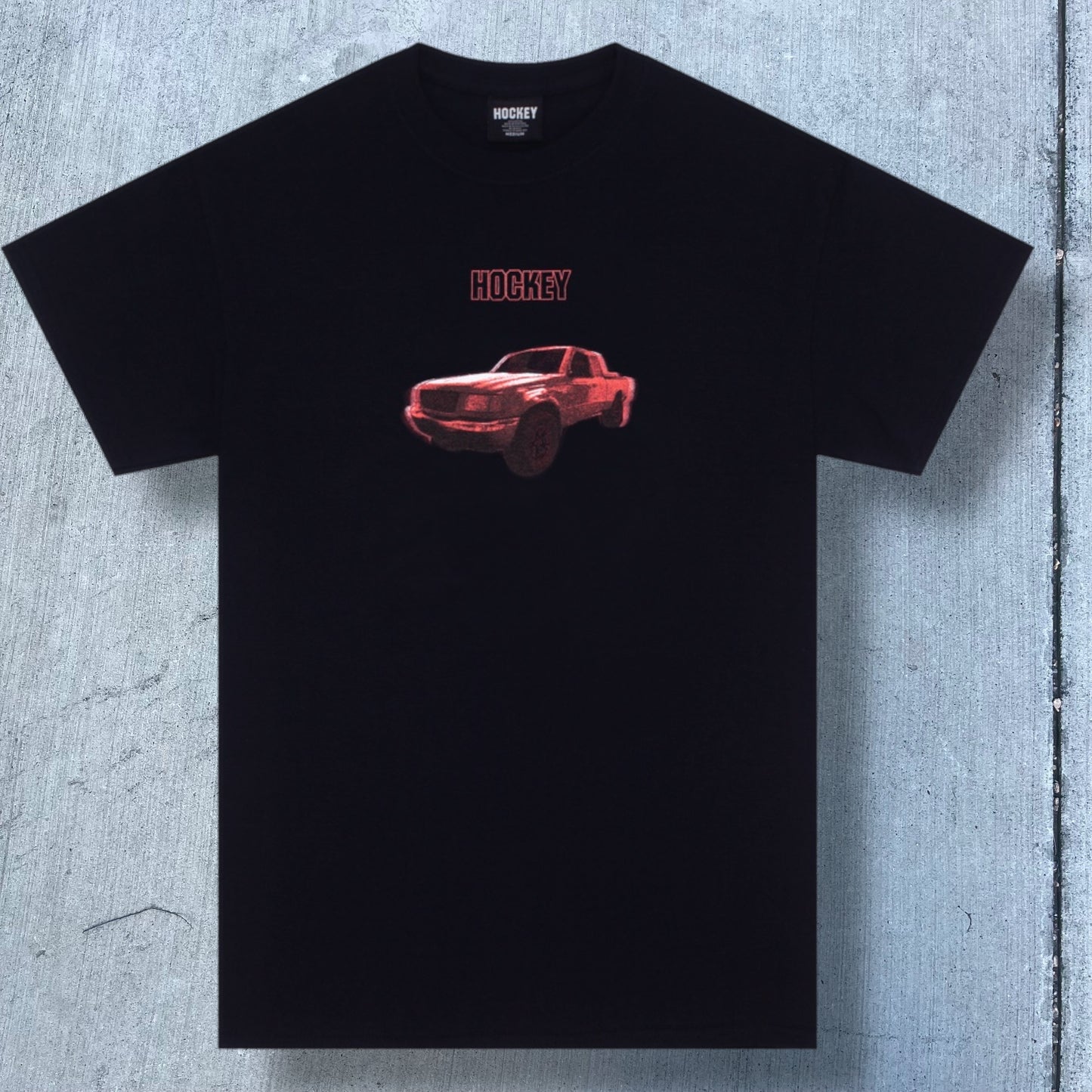 Hockey Skateboards Red Ranger T-Shirt (Black)