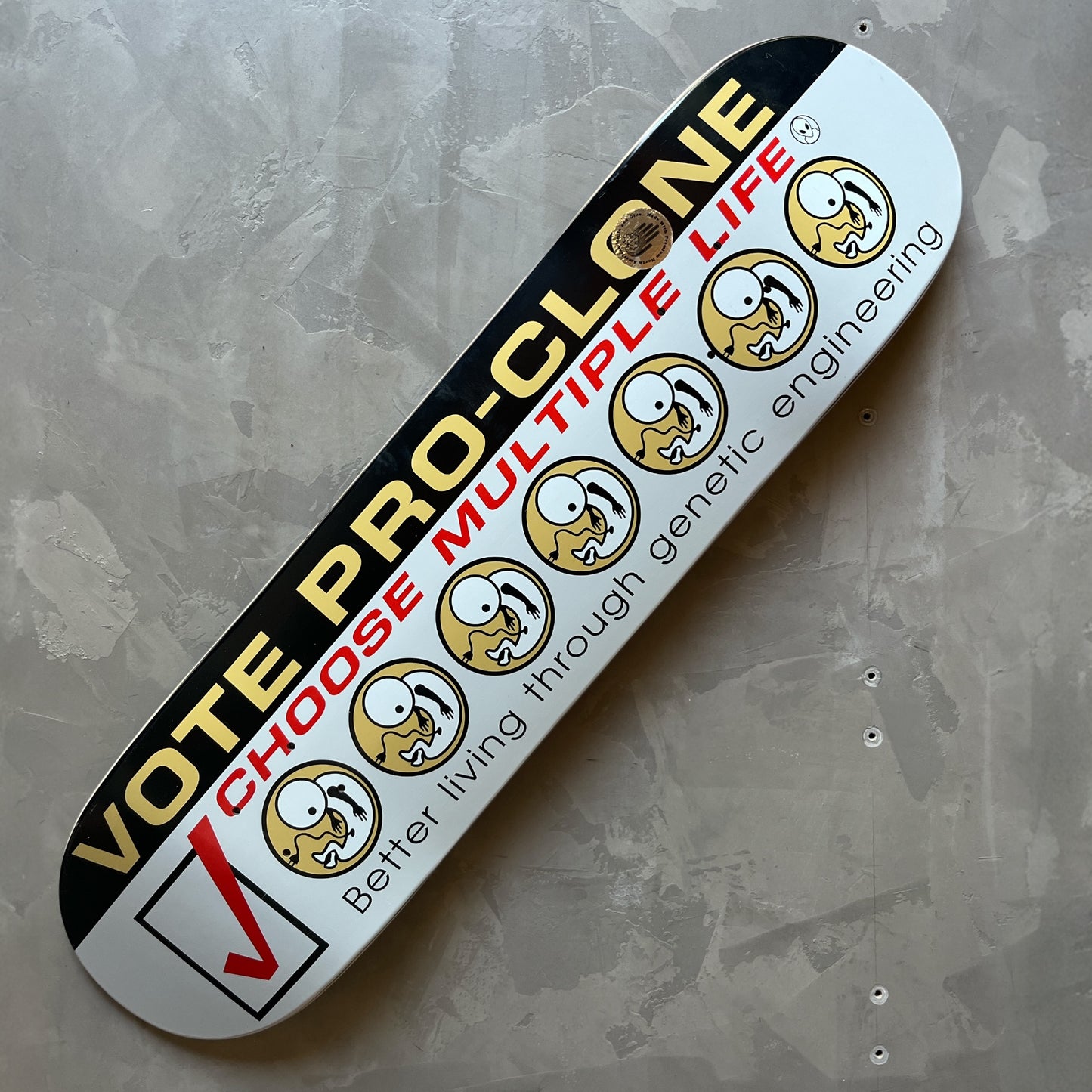 Alien Workshop Vote Pro-Clone Deck (GRIP INCLUDED)