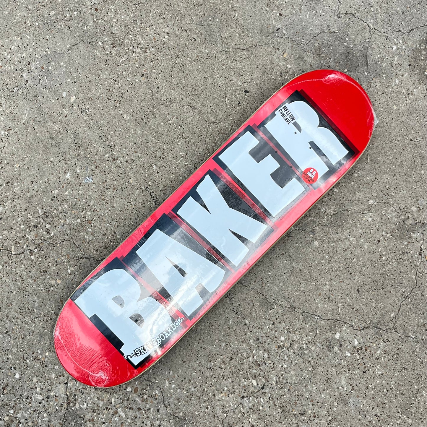 Baker Skateboards Brand Logo Deck (GRIP INCLUDED)