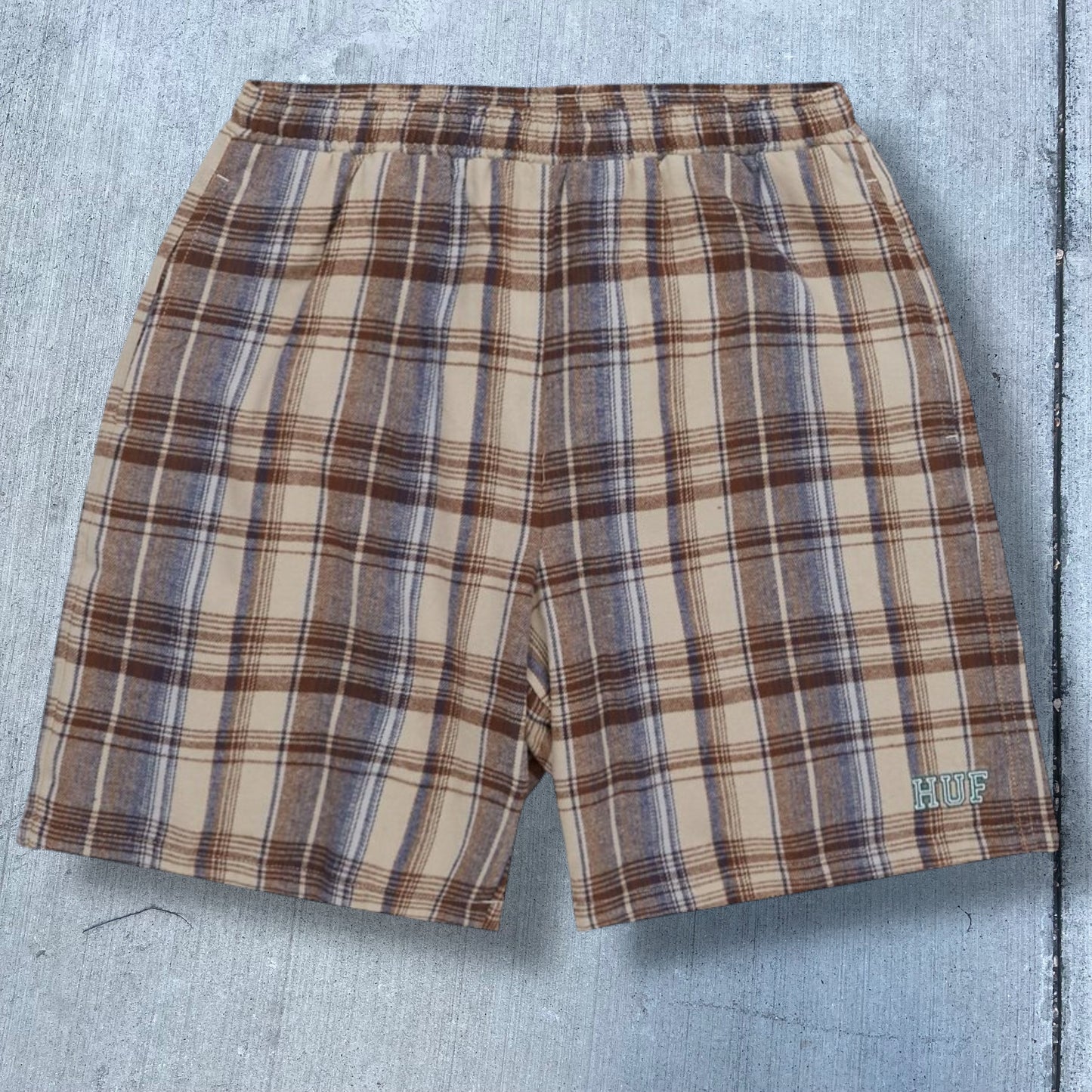 HUF Worldwide Cortland Flannel Easy Shorts