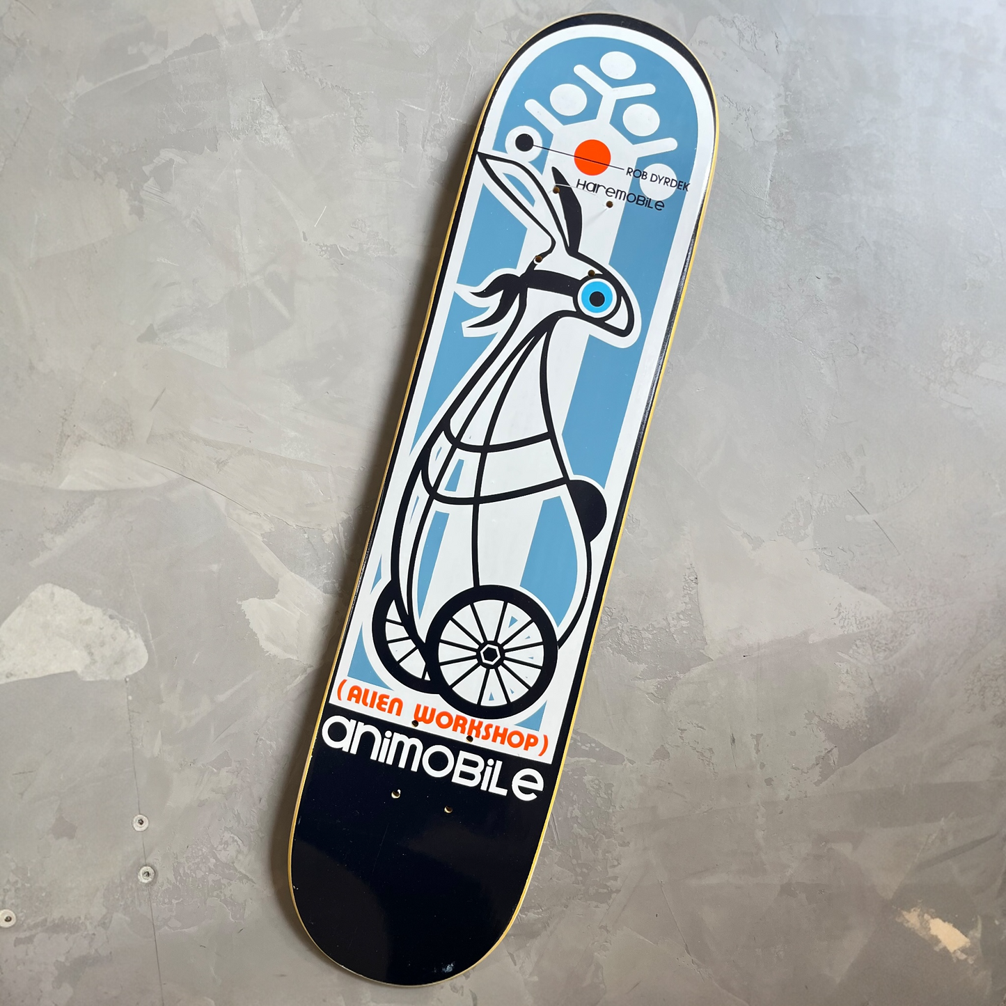 2001 Alien Workshop Rob Dyrdek Animobile Series Board