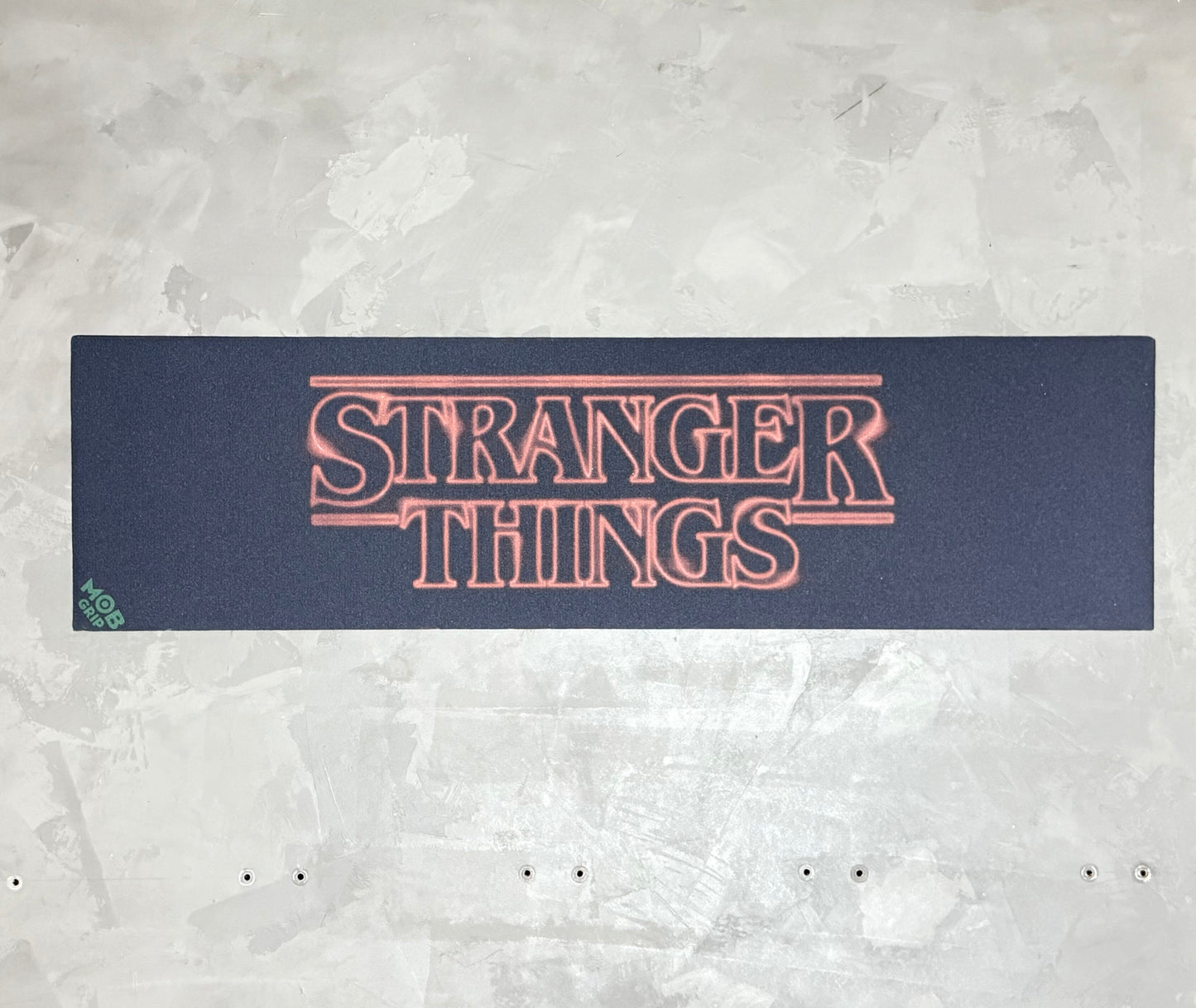 Stranger Things Hawkins MOB Griptape 9” x 33”