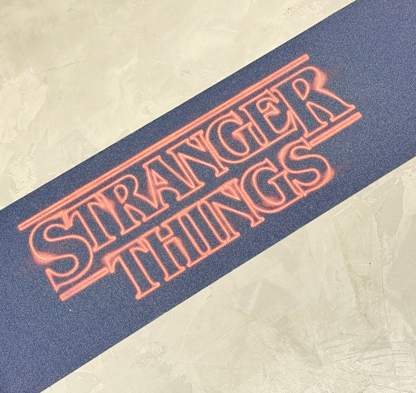 Stranger Things Hawkins MOB Griptape 9” x 33”