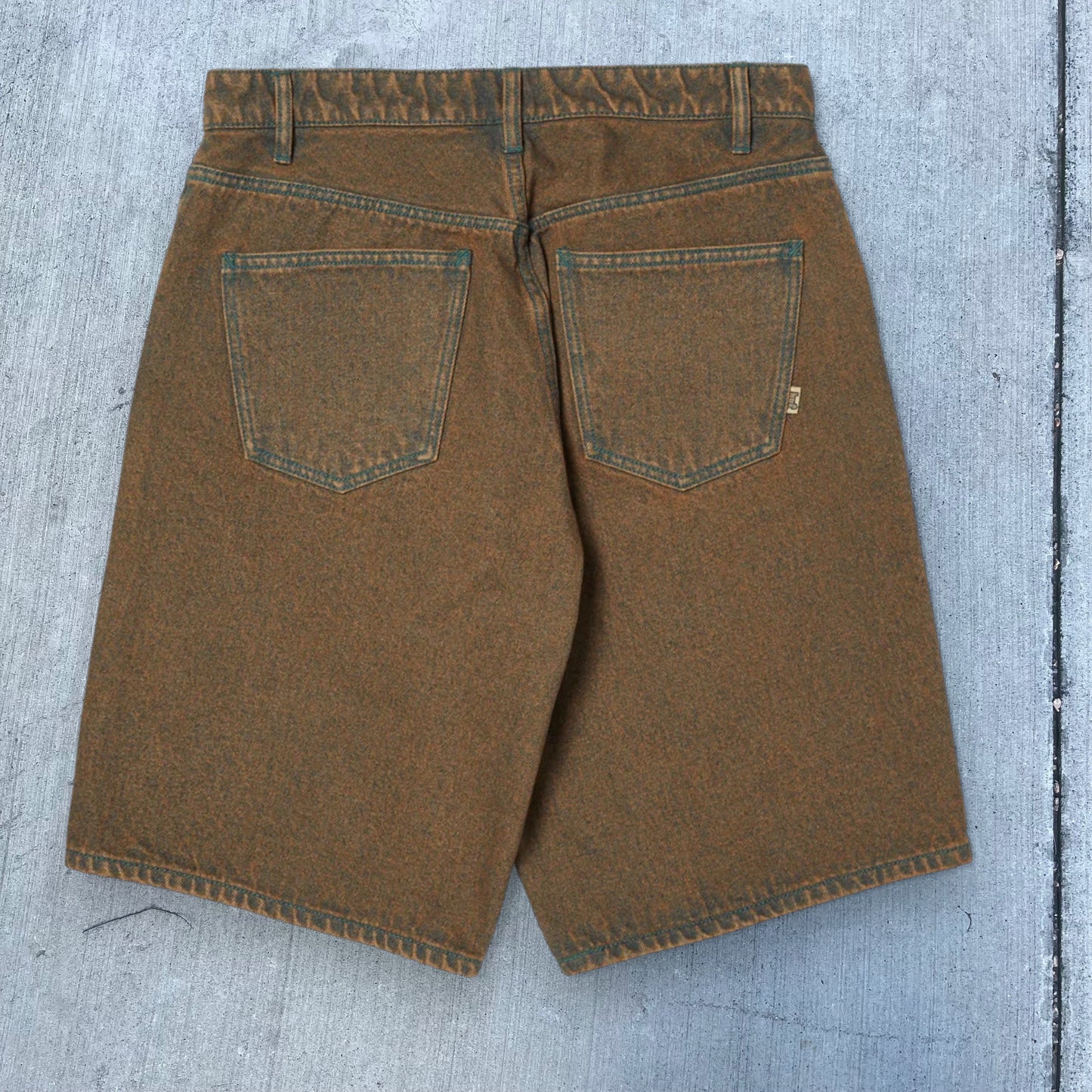 HUF Worldwide Cromer Denim Shorts (Dried Herb)