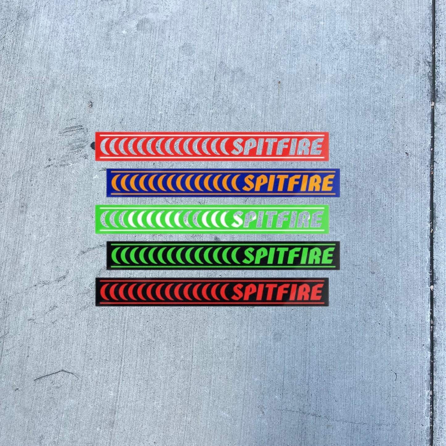 Spitfire Spitfire Barred Sticker - Medium