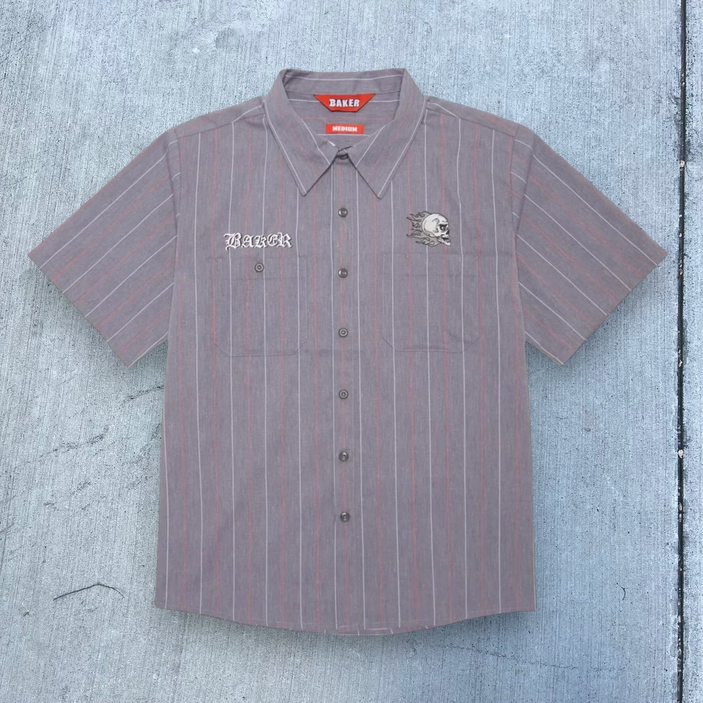 Baker Skateboards Torqued Pins Work Shirt