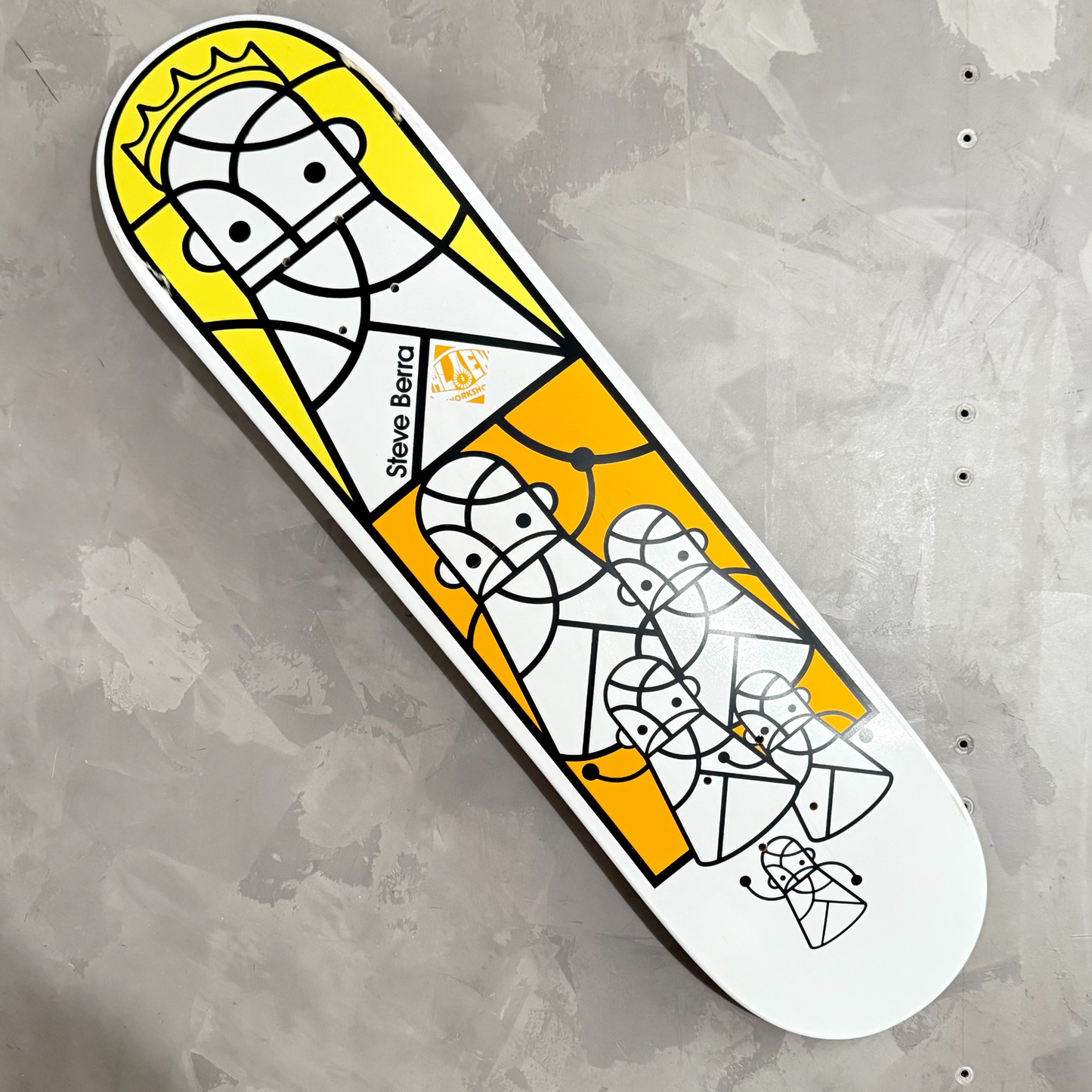 Alien Workshop Steve Berra Ivory Series Board (2001)