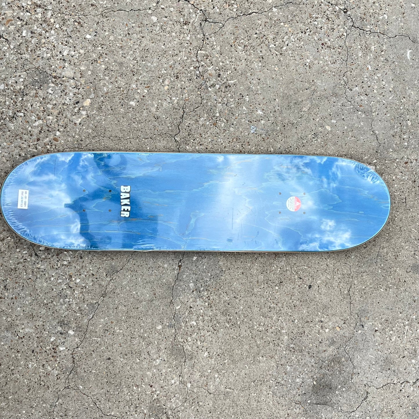 Baker Skateboards Brand Logo Deck (GRIP INCLUDED)