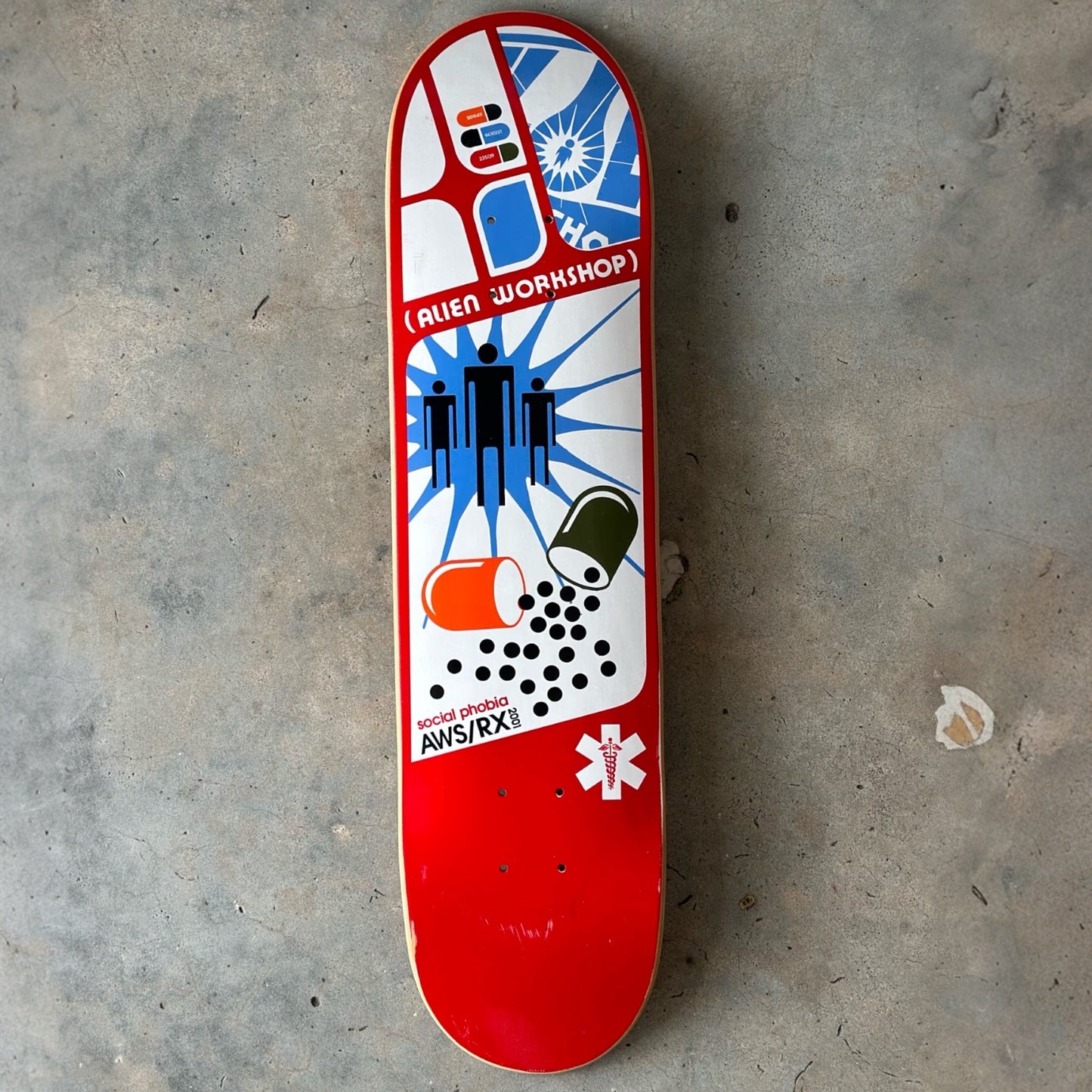 Alien Workshop Social Phobia Team Logo Board (2002)