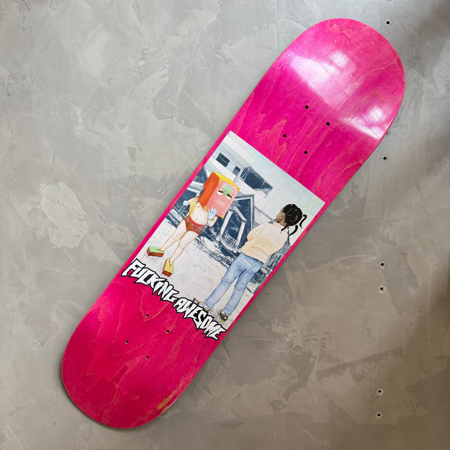 Fucking Awesome Jason Dill Son Of A Conman Deck (GRIP INCLUDED)
