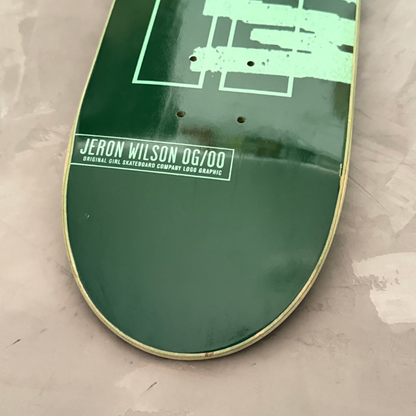 Girl Skateboards Jeron Wilson OG/OO Board