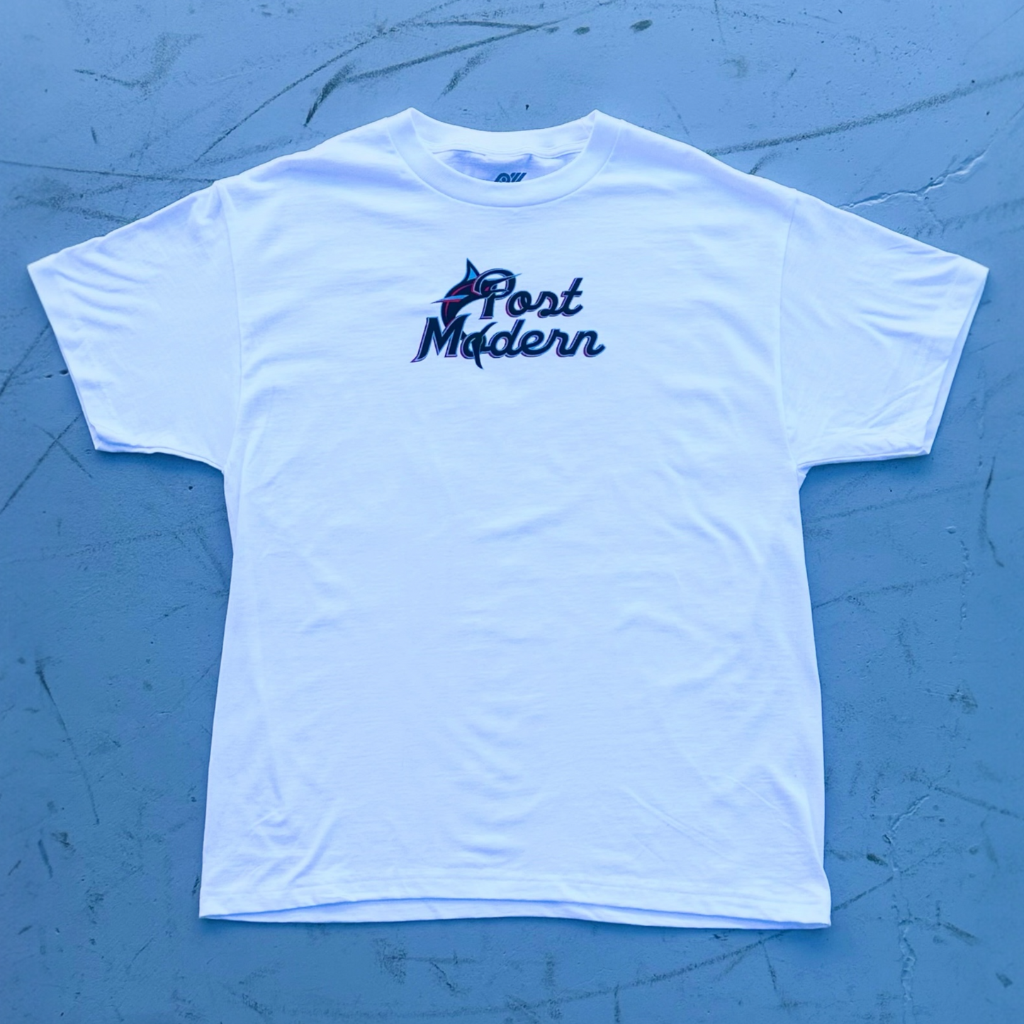 Post “I’d Rather Be Fishing” T-Shirt (White)