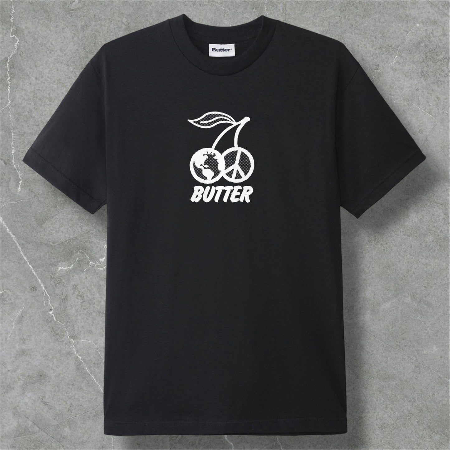 Butter Goods Cherry T-Shirt (Black)