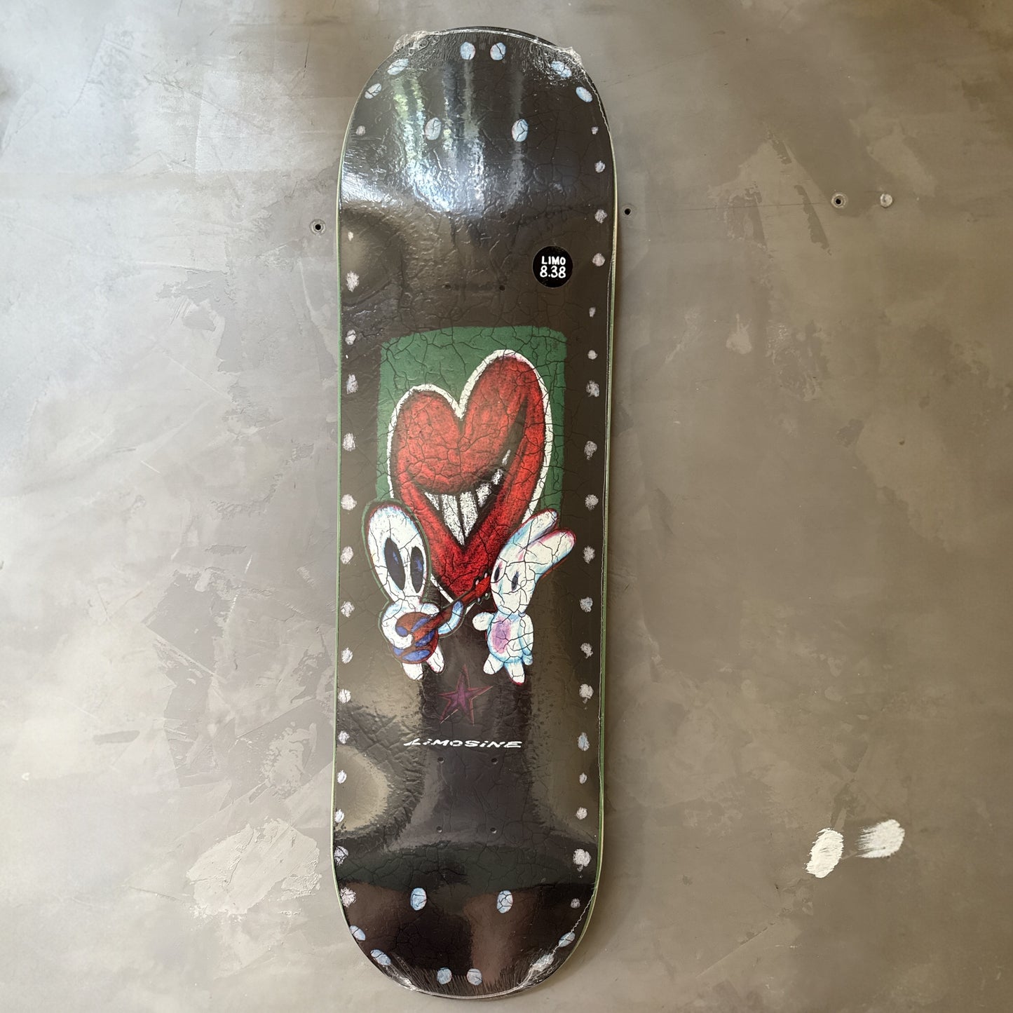 Limosine Heart Throb - Hugo Boserup Deck (GRIP INCLUDED)