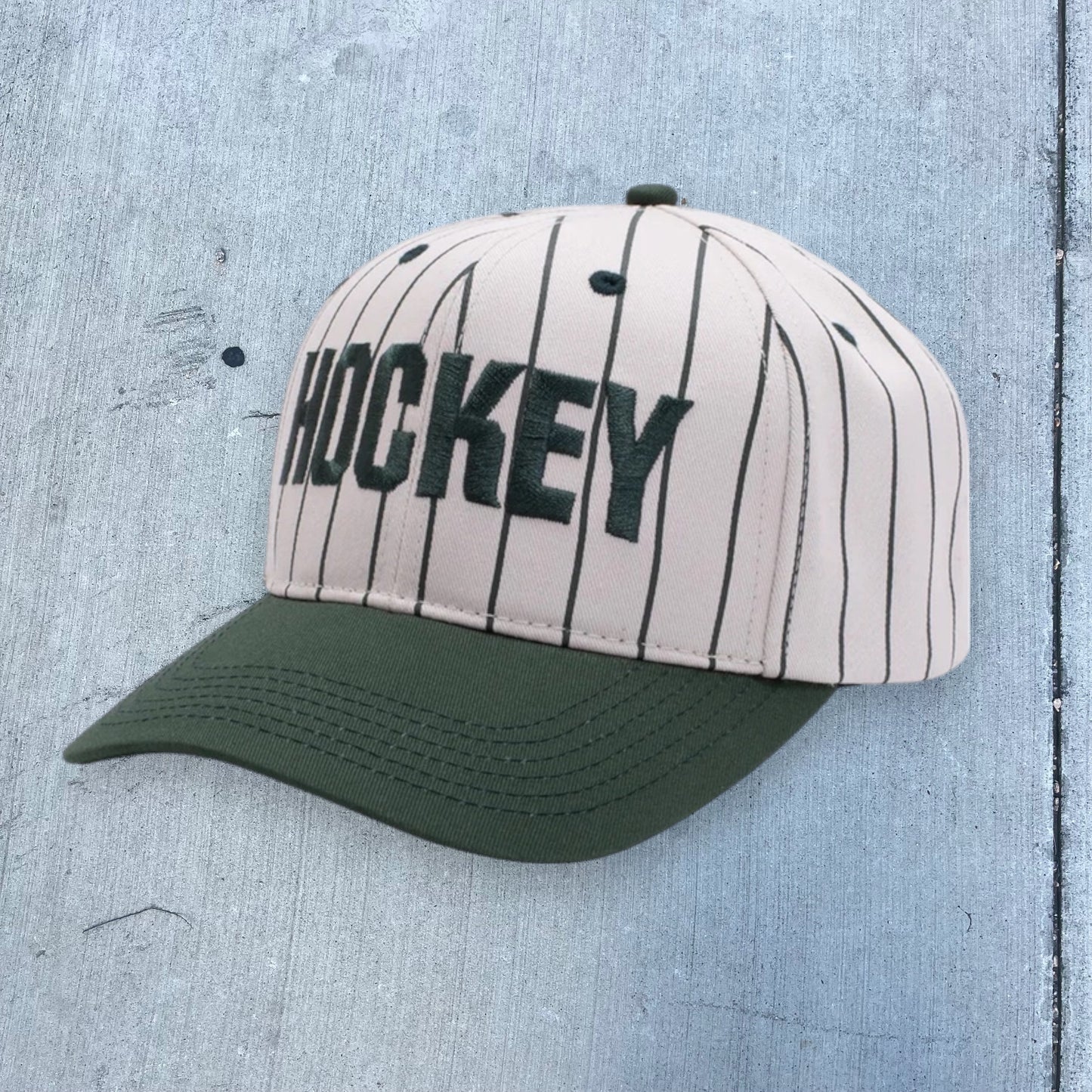 Hockey Skateboards Pinstriped Hat