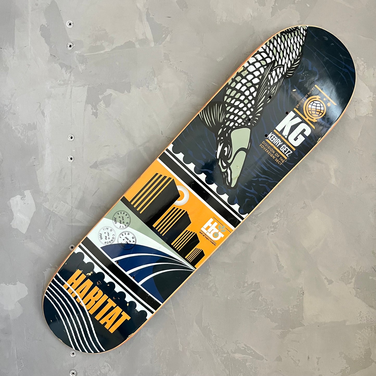 Habitat Kerry Getz Postage Series Board (2000)