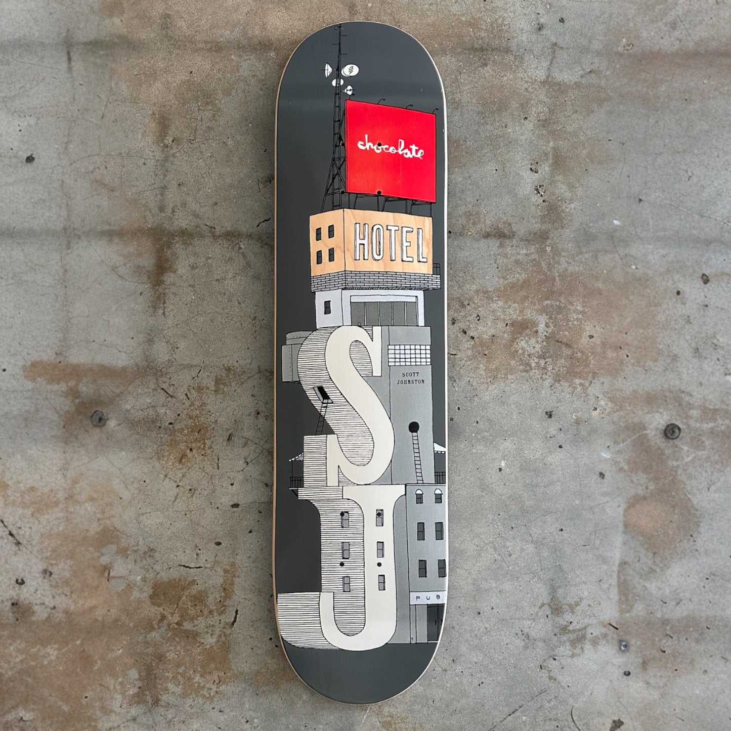 2005 CHOCOLATE SCOTT JOHNSTON TOWER SERIES BOARD