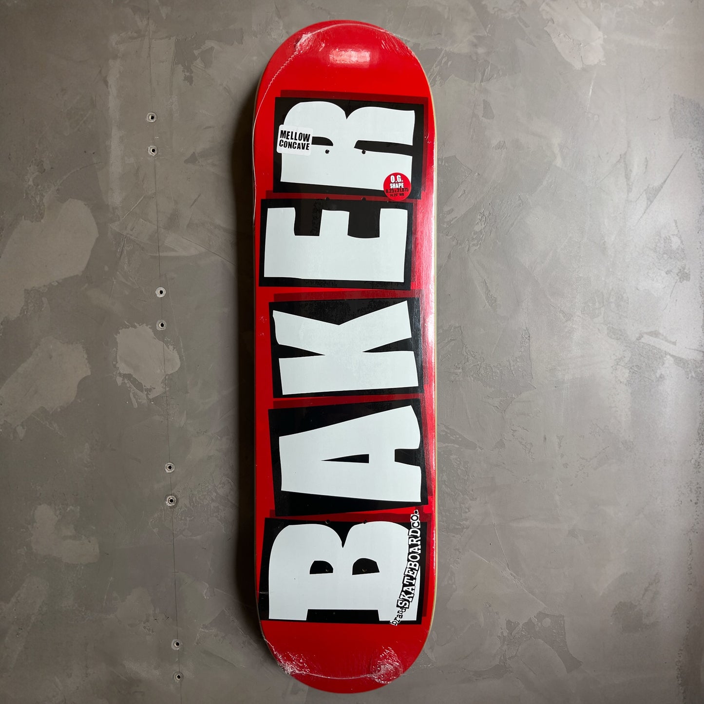 Baker Skateboards Brand Logo Deck (GRIP INCLUDED)