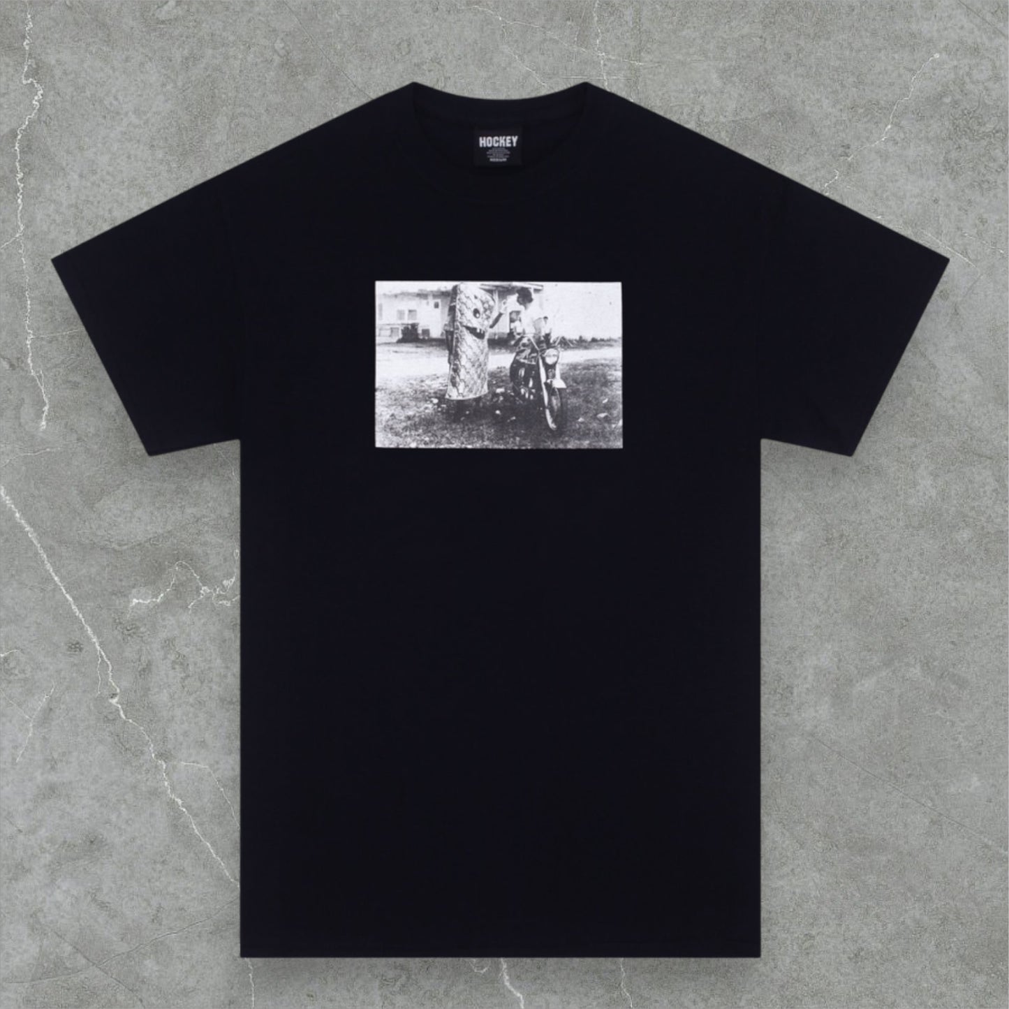 Hockey Skateboards Lay Flat T-Shirt