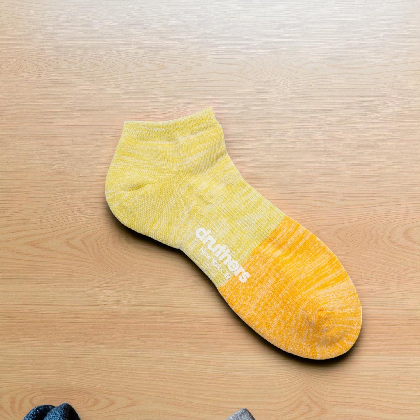 Druthers Organic Cotton Everyday Blocked Ankle Sock