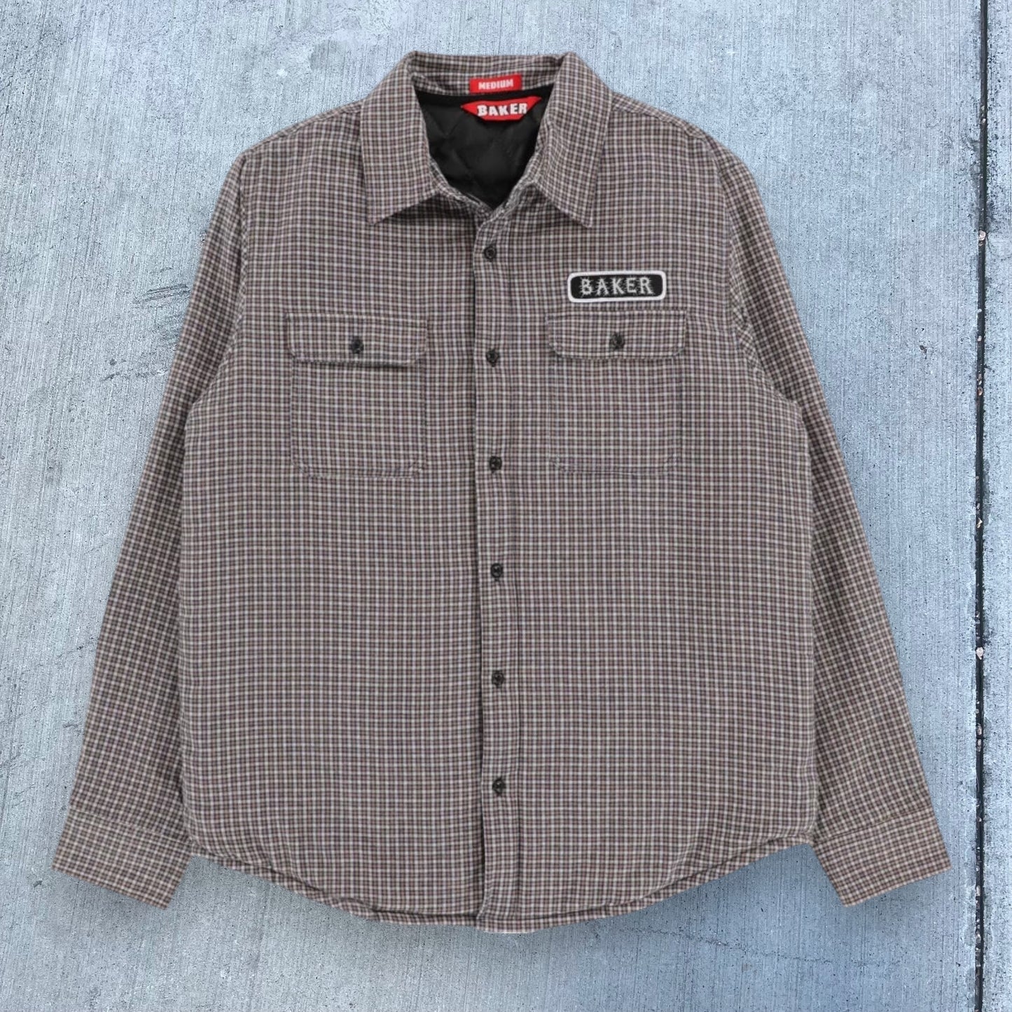 Baker Skateboards Stitch Flannel Jacket