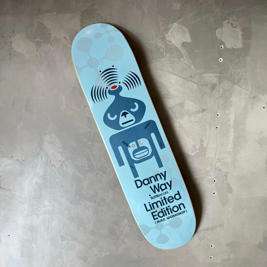 2001 ALIEN WORKSHOP DANNY WAY BATTLESCARS LIMITED EDITION BOARD