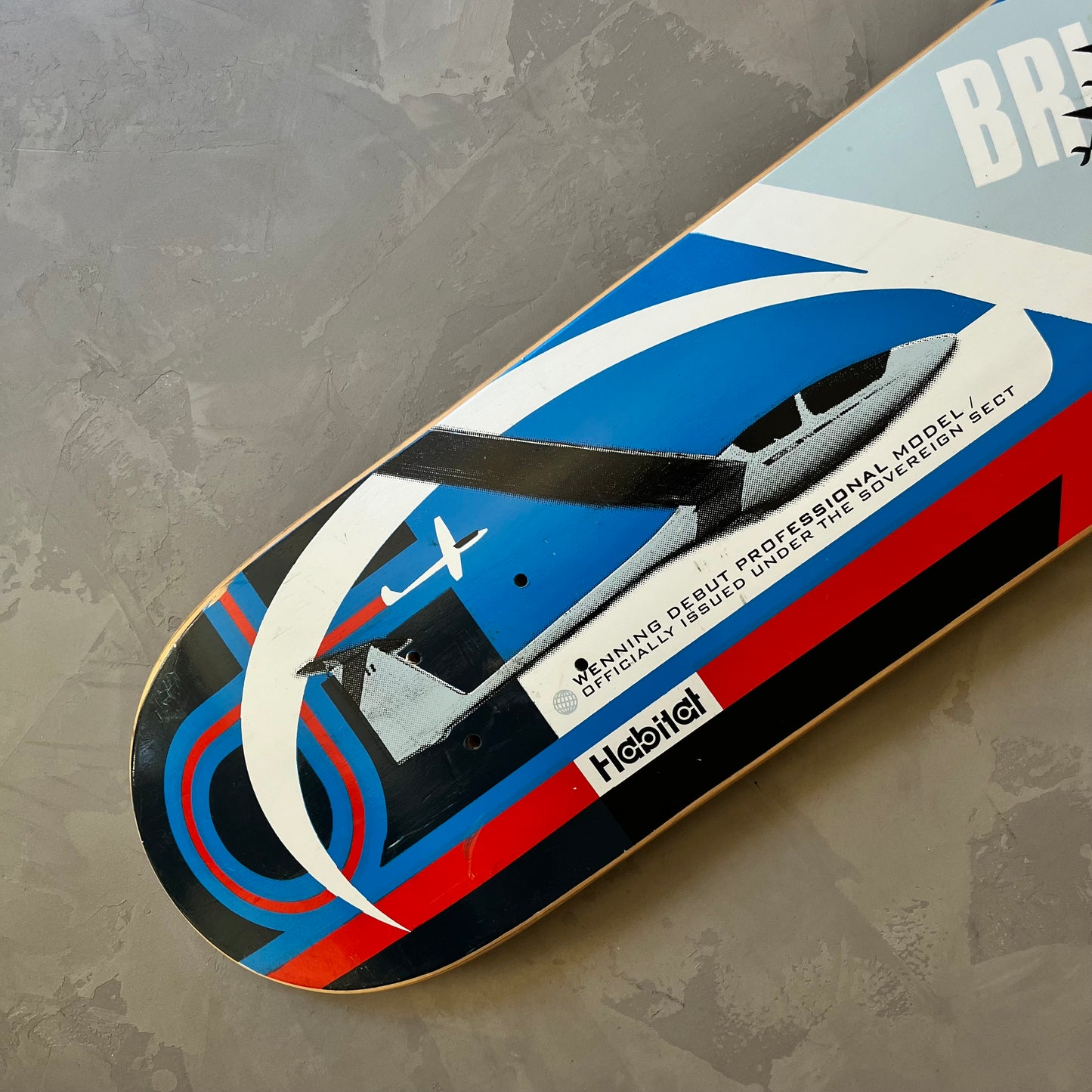 2002 Habitat Brian Wenning Glider Professional Debut Board