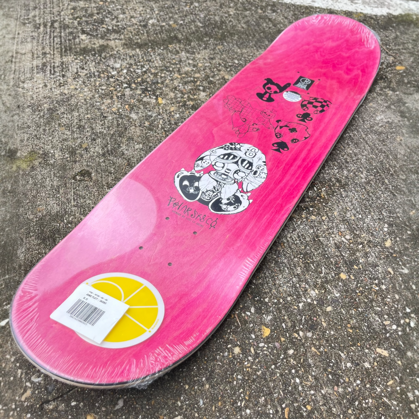 Polar Skate Co Oskar Rozenberg | Poker Face Deck (GRIP INCLUDED)