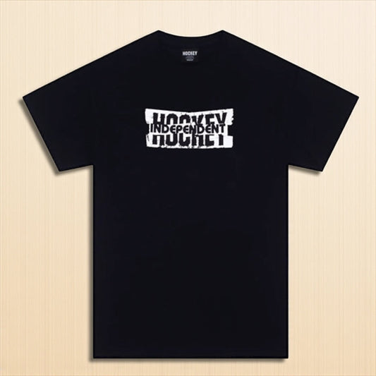 Hockey Skateboards X Independent Trucks Decal T-Shirt (Black)
